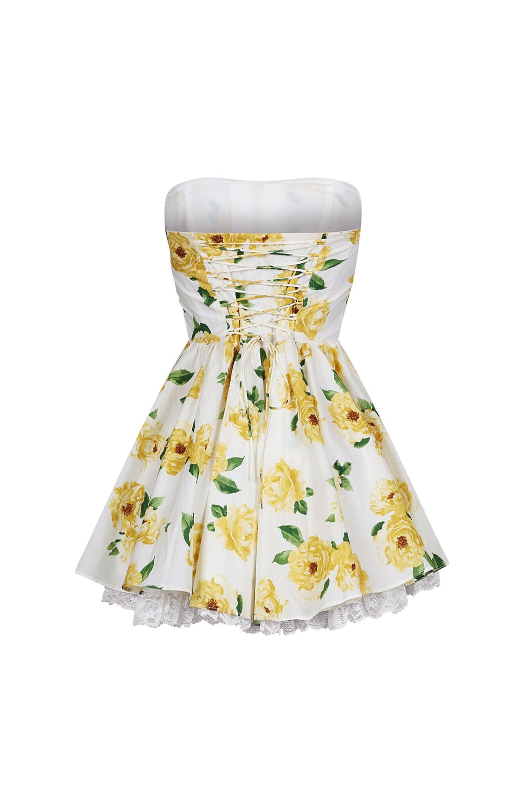 Rosa Floral Printed Flare Mini Dress