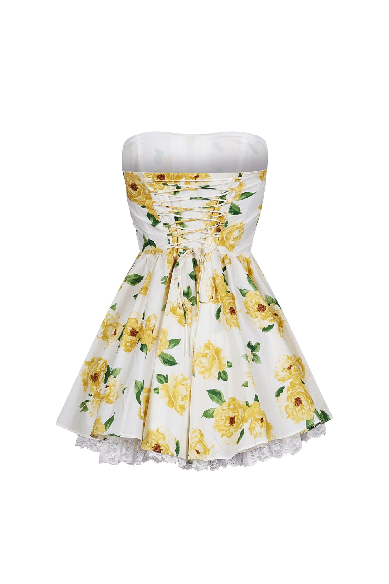 Rosa Floral Printed Flare Mini Dress