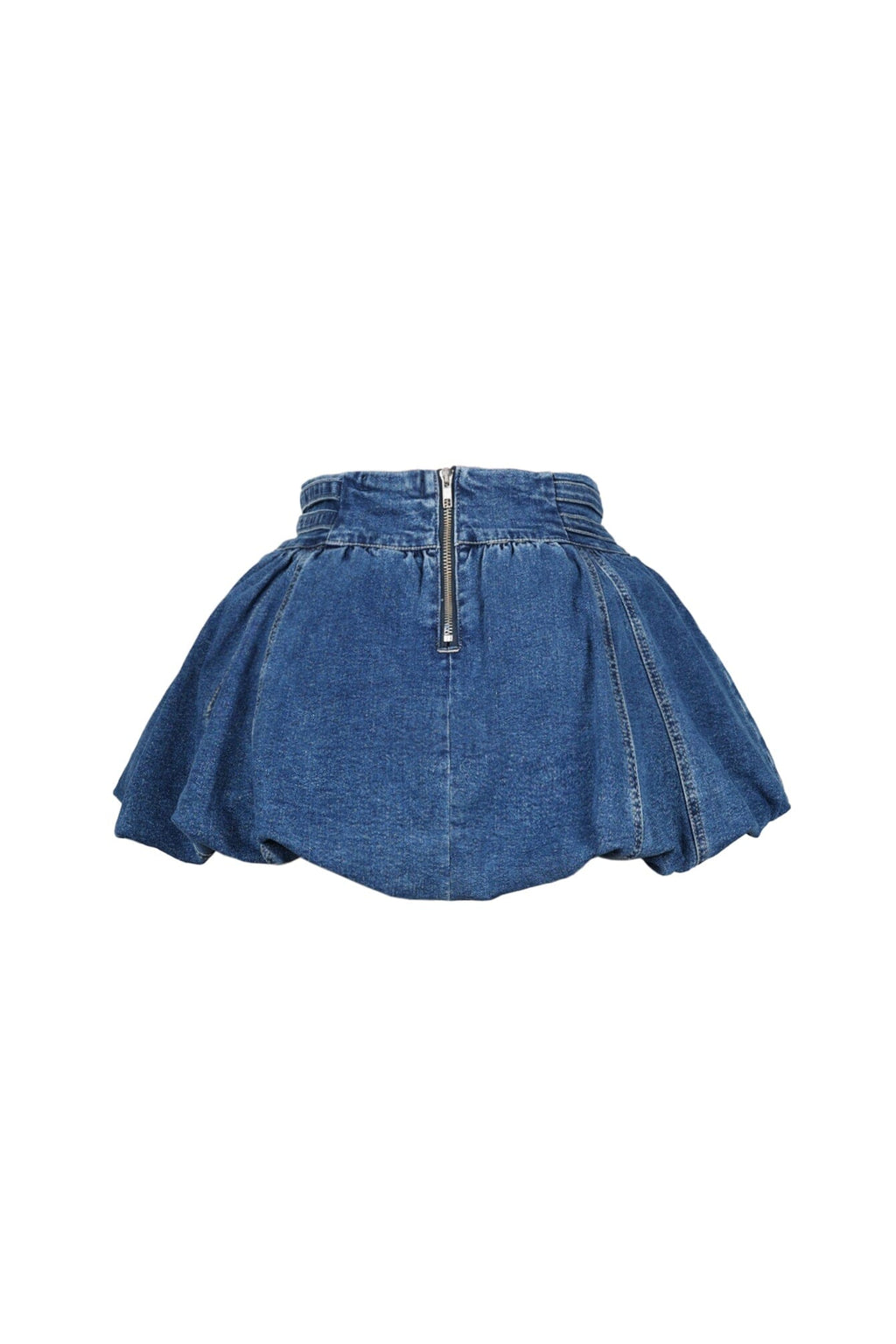Bloomington Buckled Denim Skort