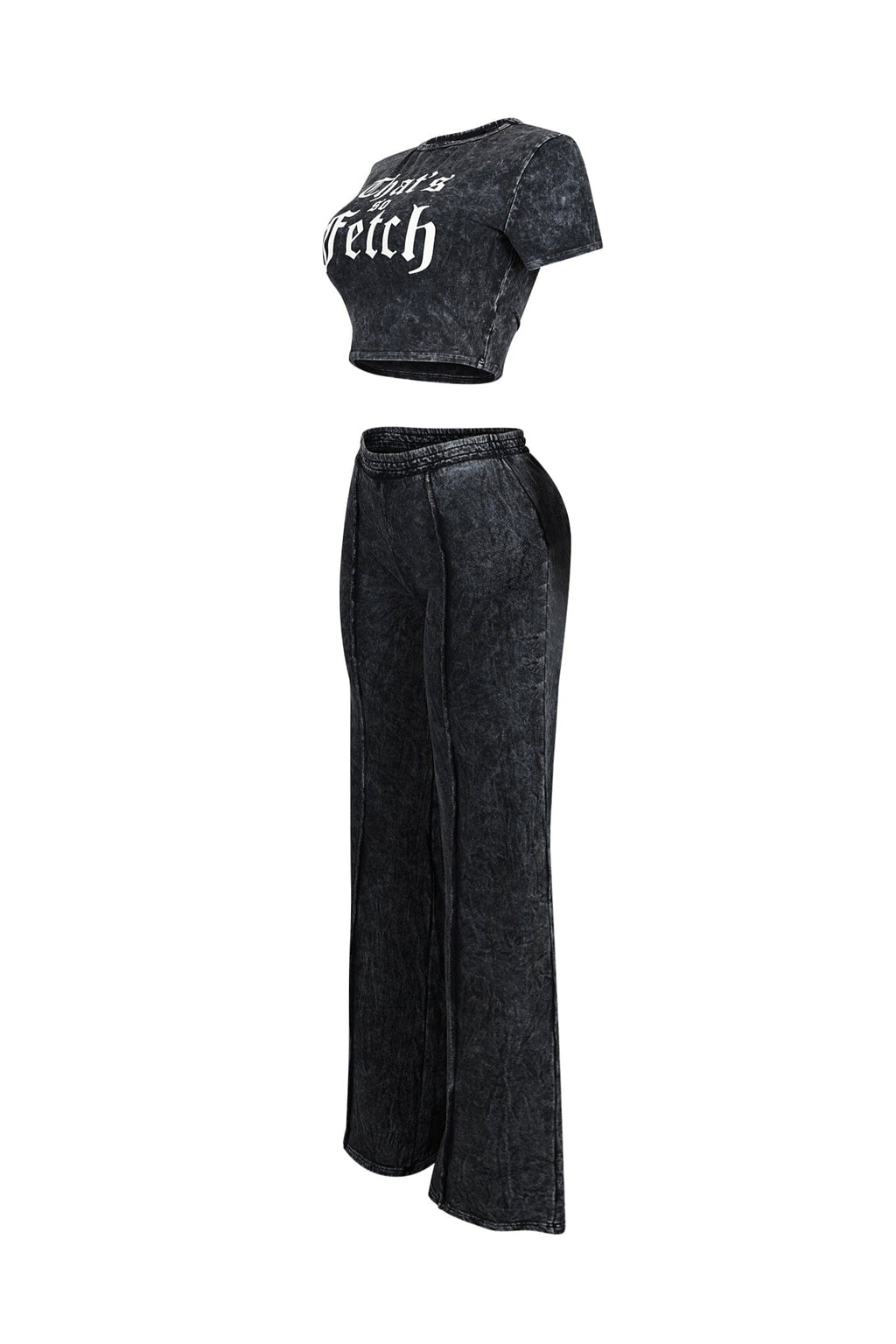 That's So Fetch Mineral Washed Top & Pants SET