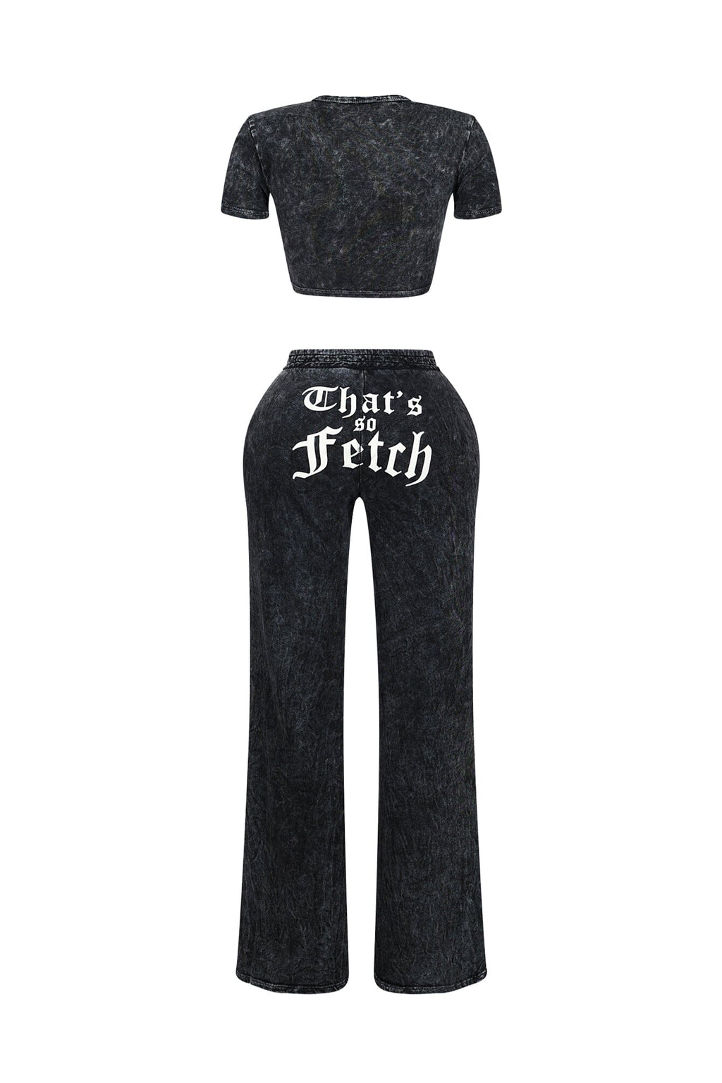 That's So Fetch Mineral Washed Top & Pants SET