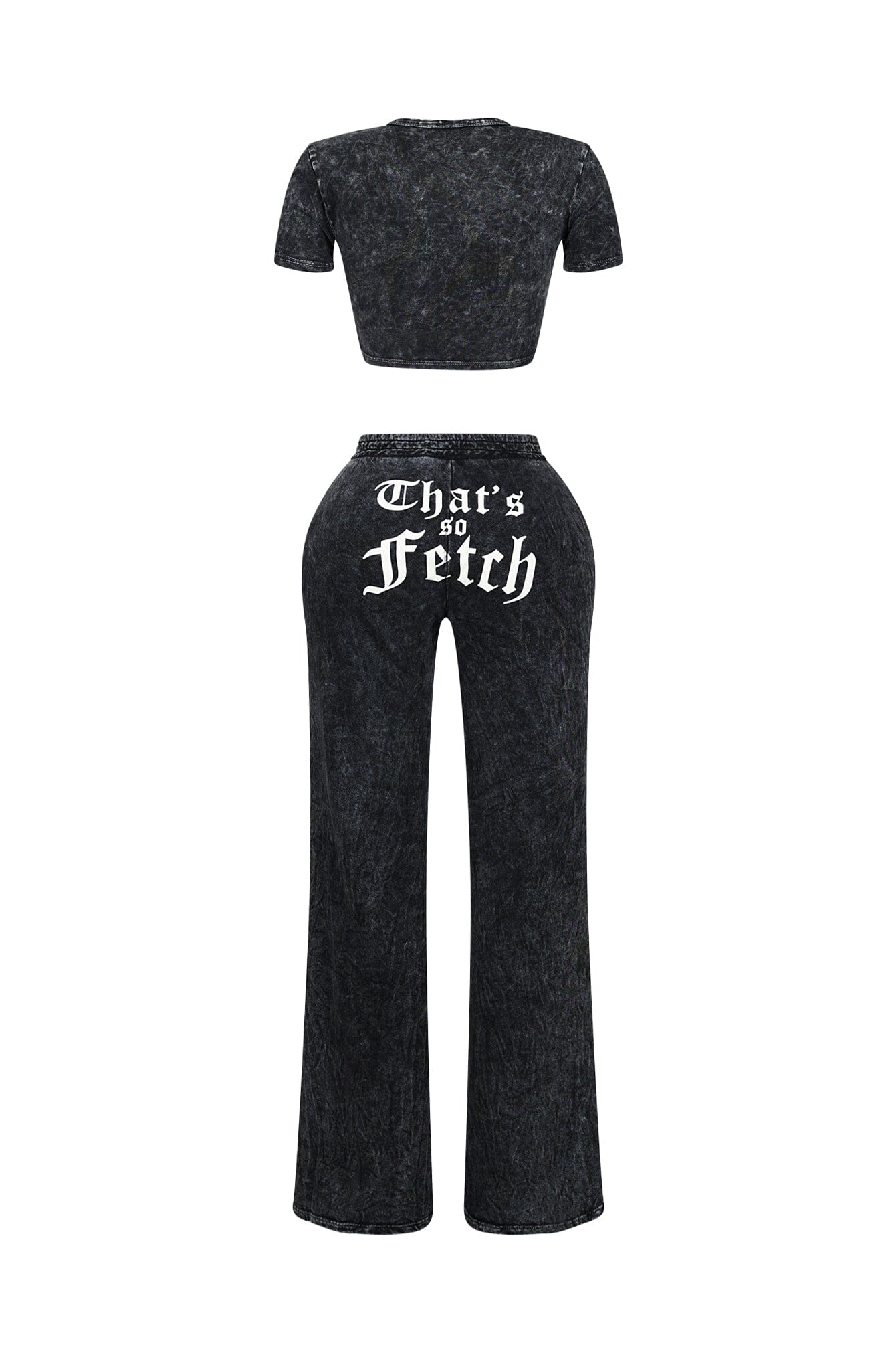 That's So Fetch Mineral Washed Top & Pants SET