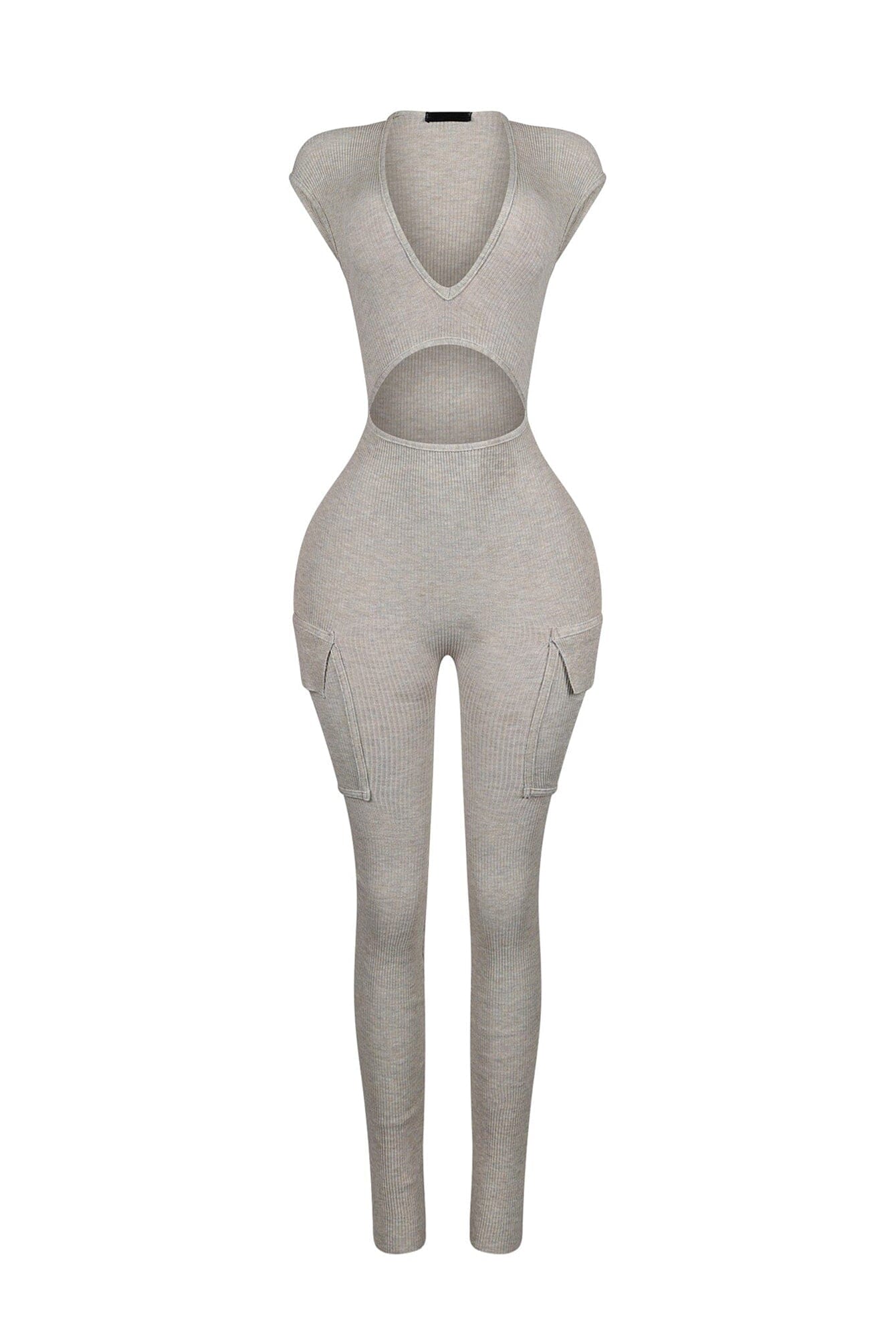 Alara Waist Cutout Pocket Jumpsuit