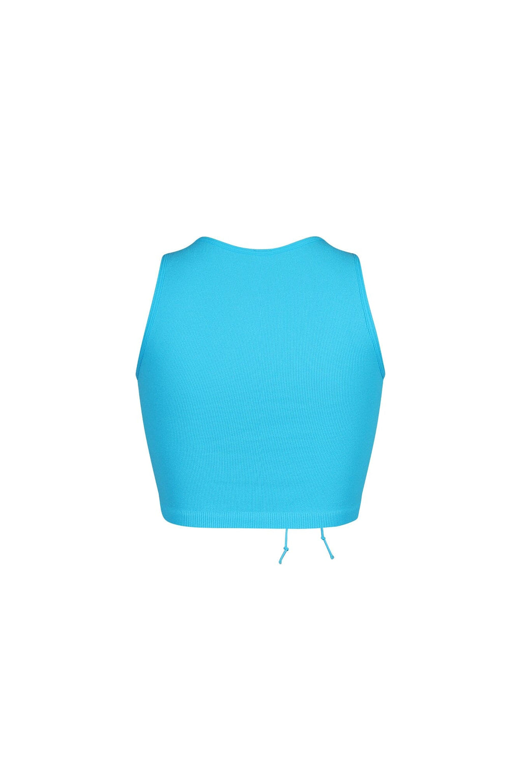 Vogue Lace Up Cutout Crop Top