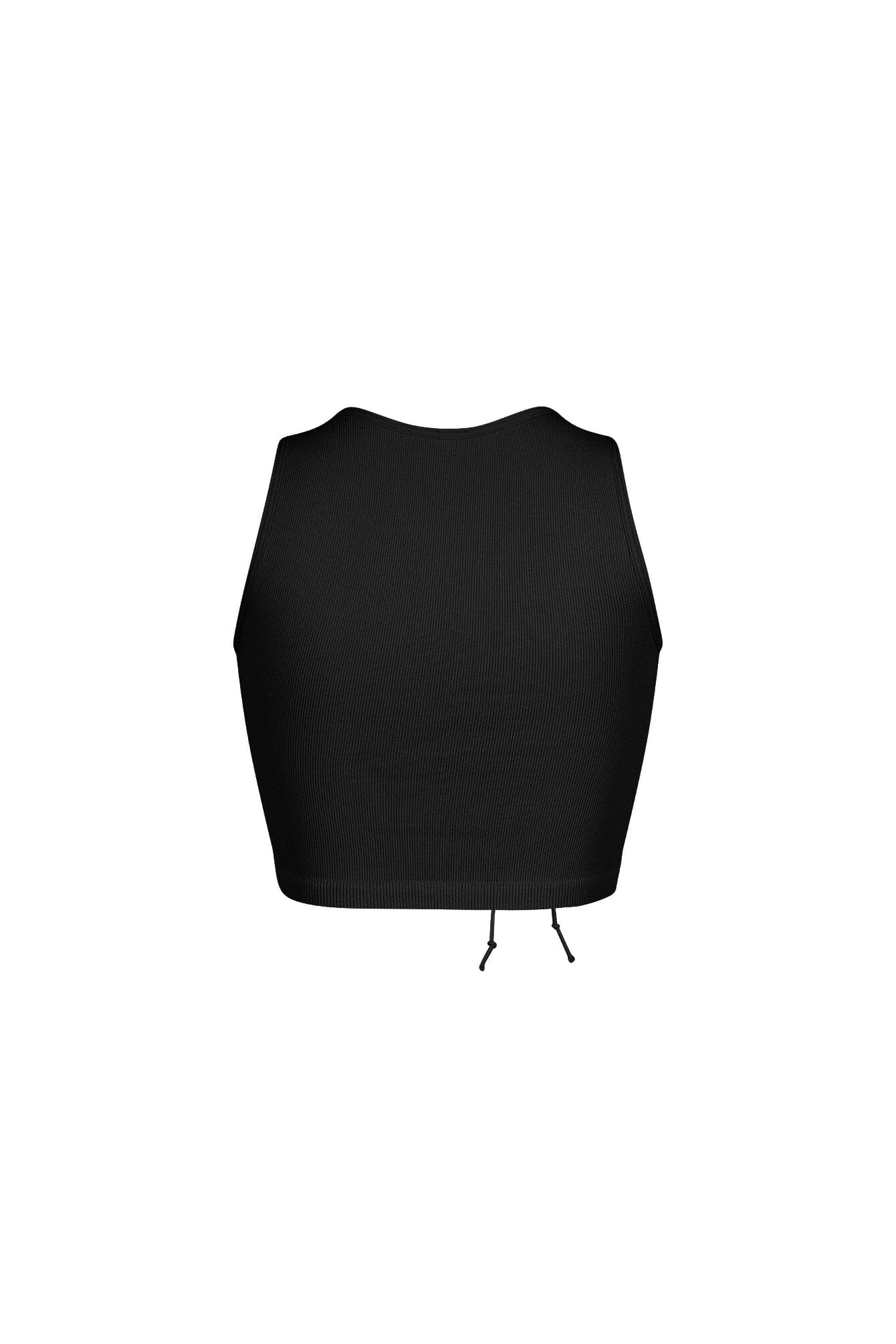 Vogue Lace Up Cutout Crop Top