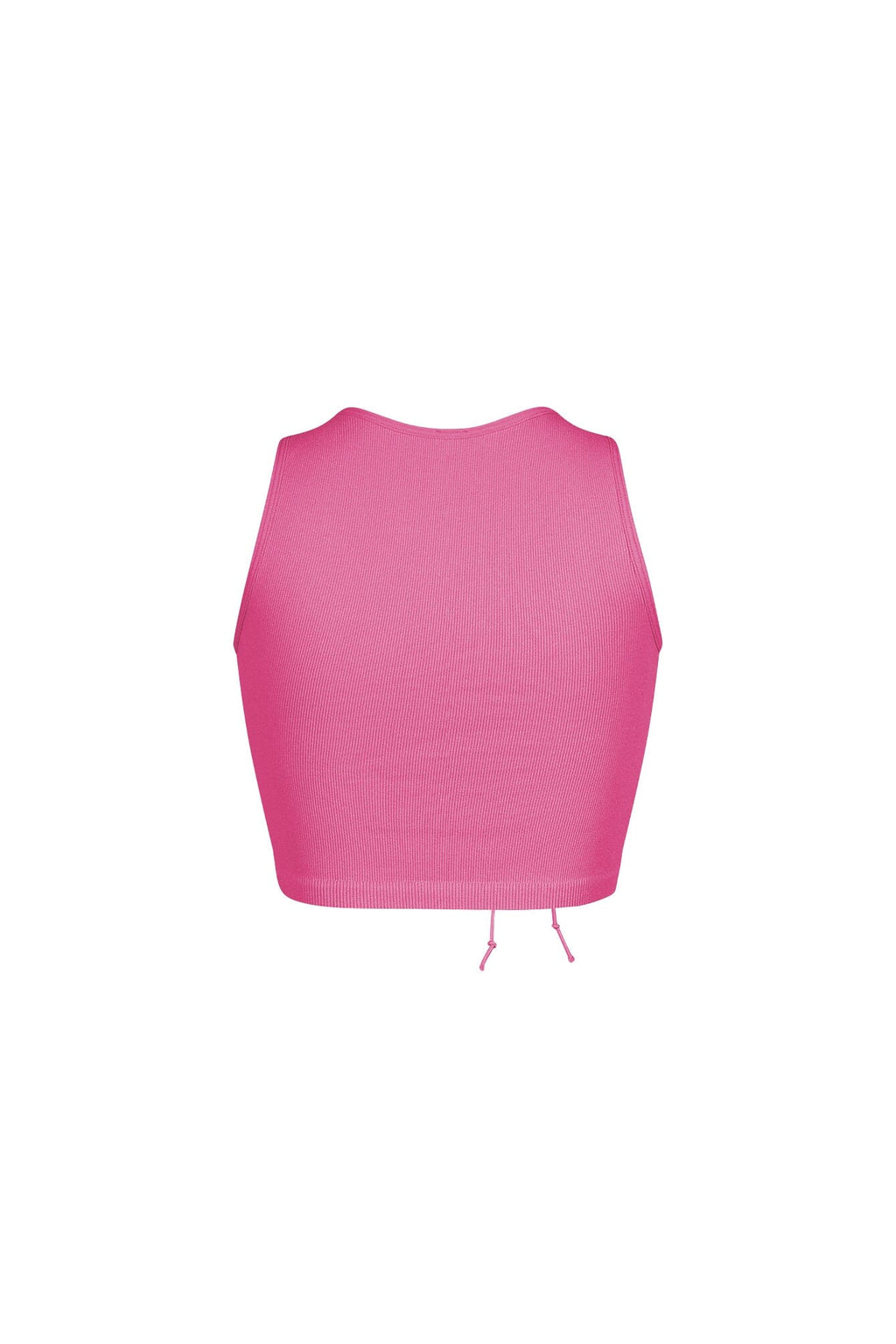 Vogue Lace Up Cutout Crop Top