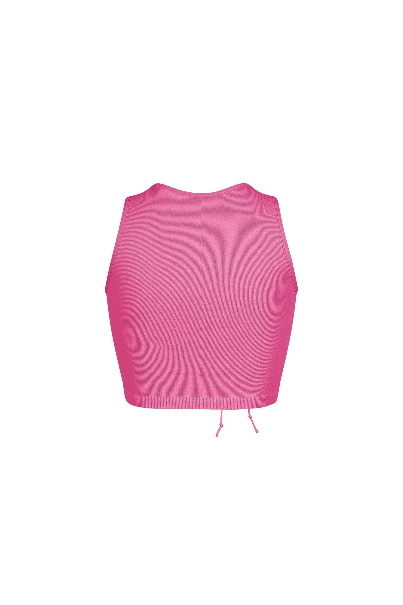 Vogue Lace Up Cutout Crop Top