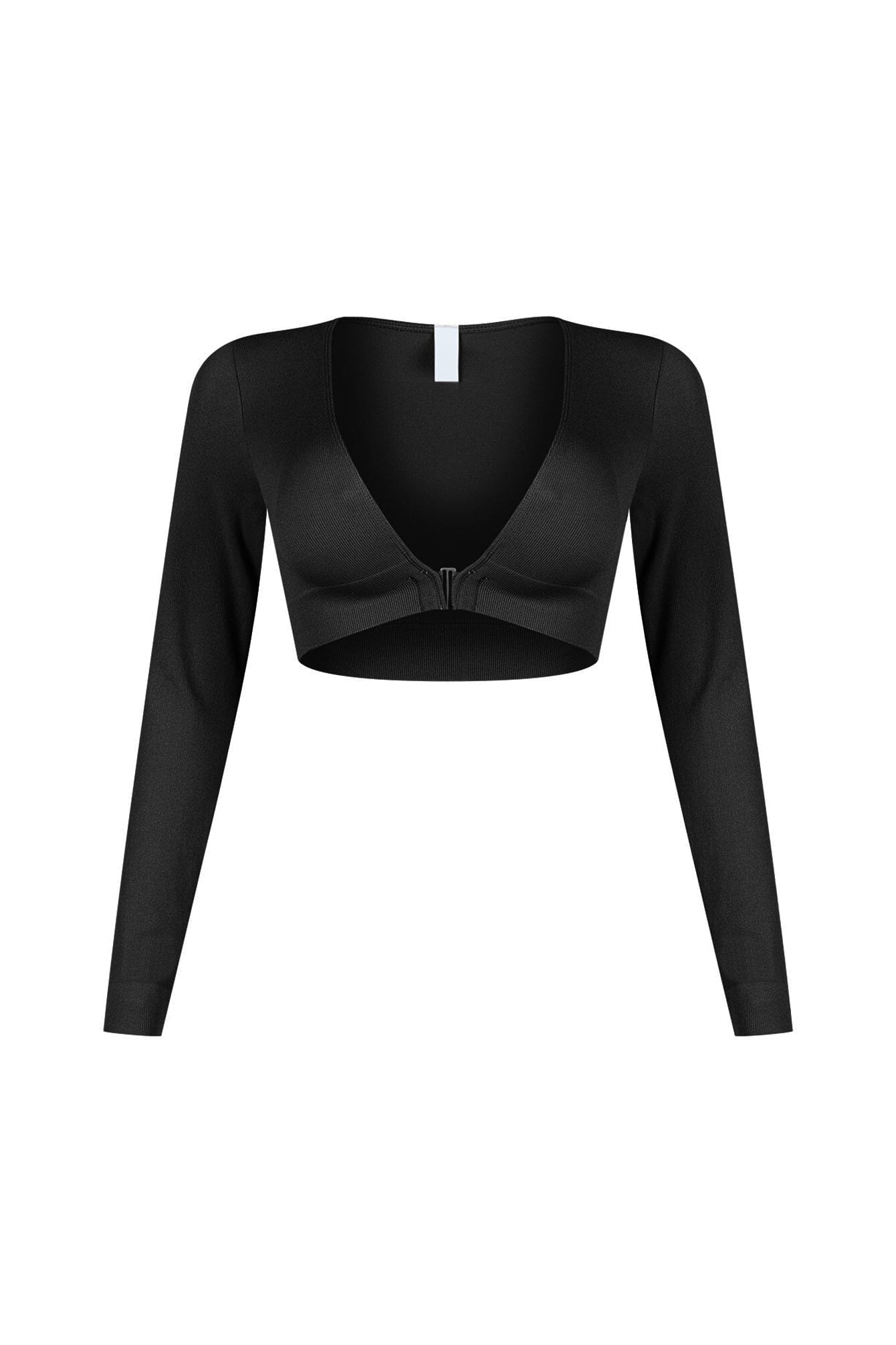 Clean V Neck Long Sleeve Top