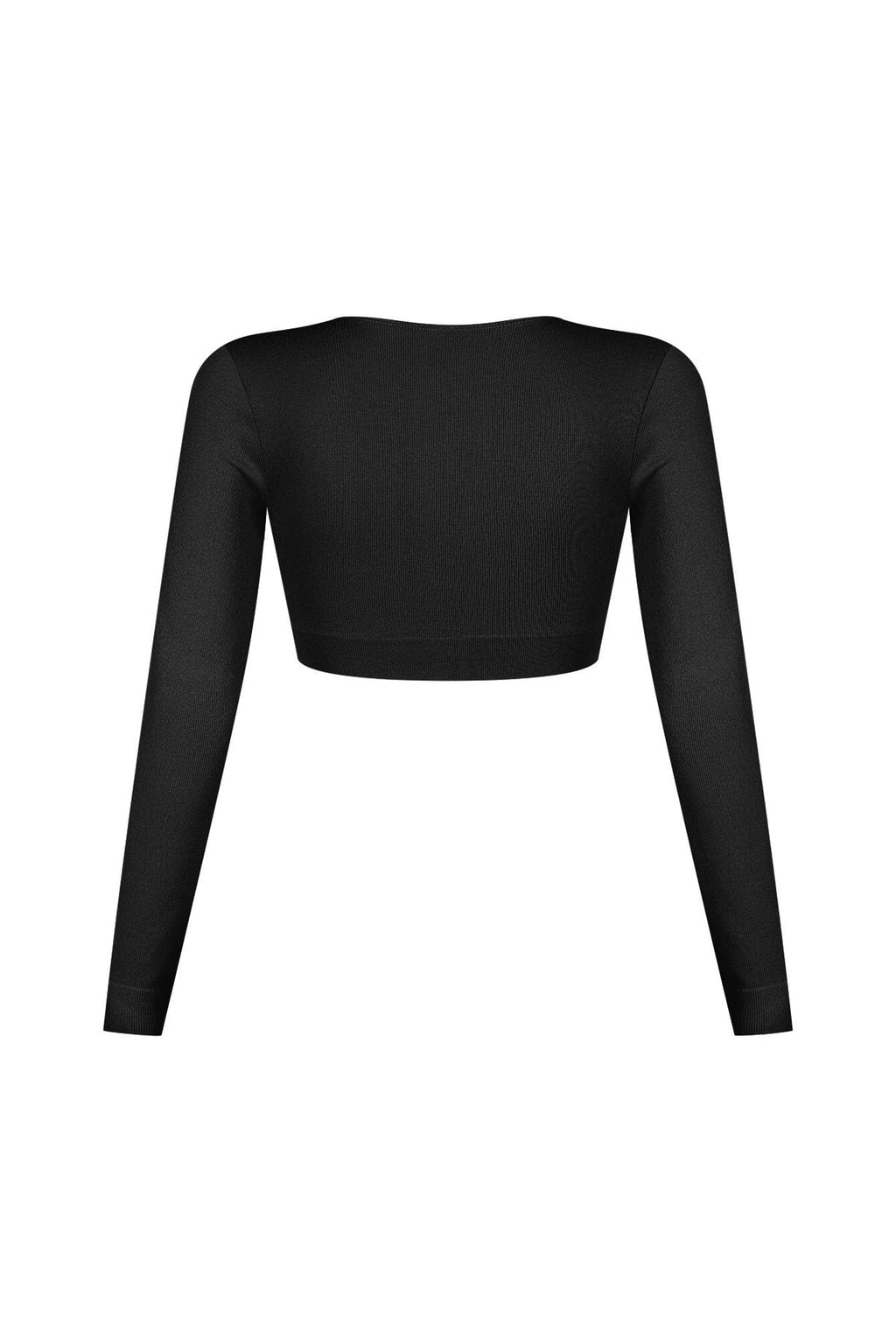 Clean V Neck Long Sleeve Top