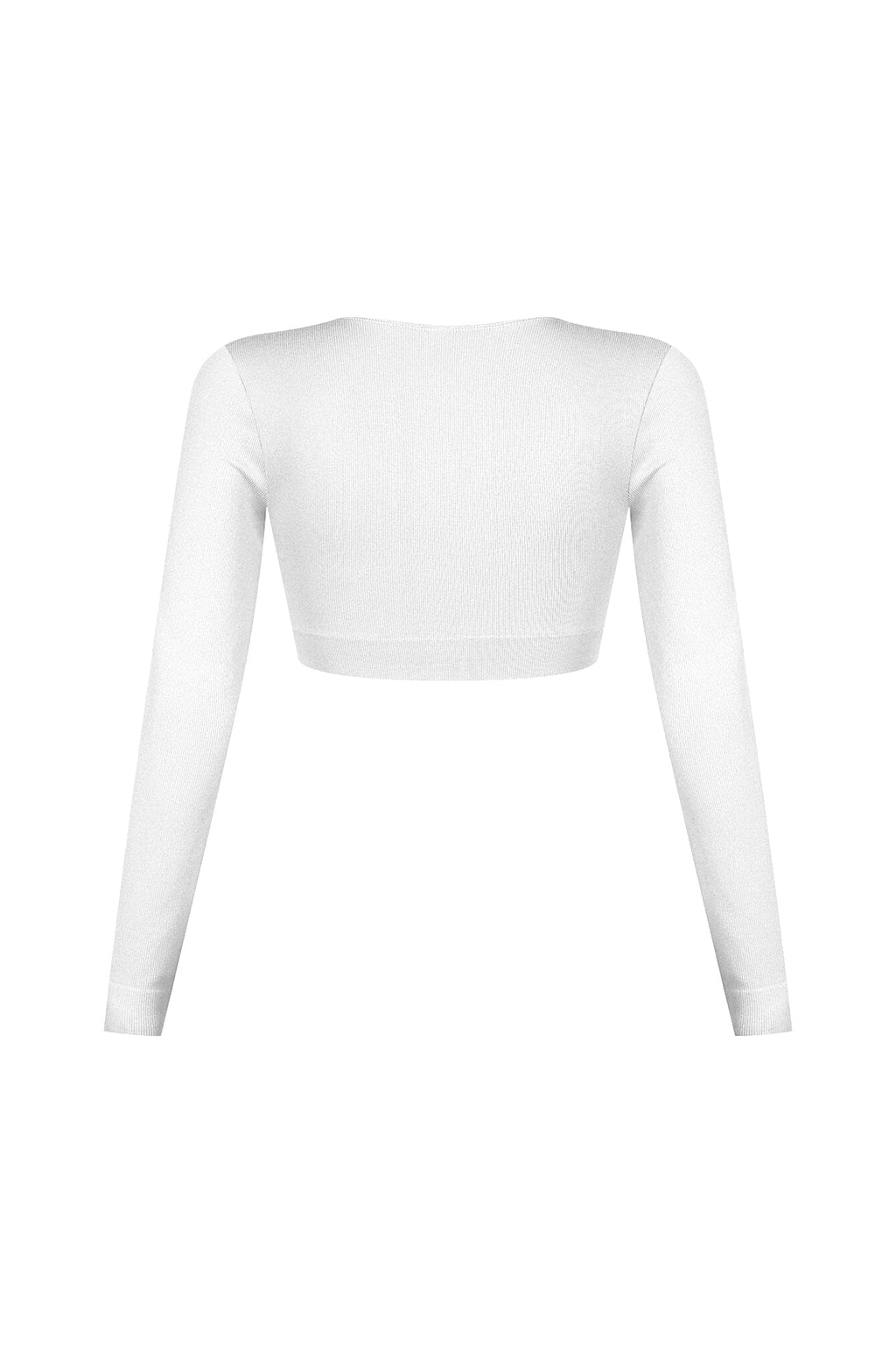 Clean V Neck Long Sleeve Top