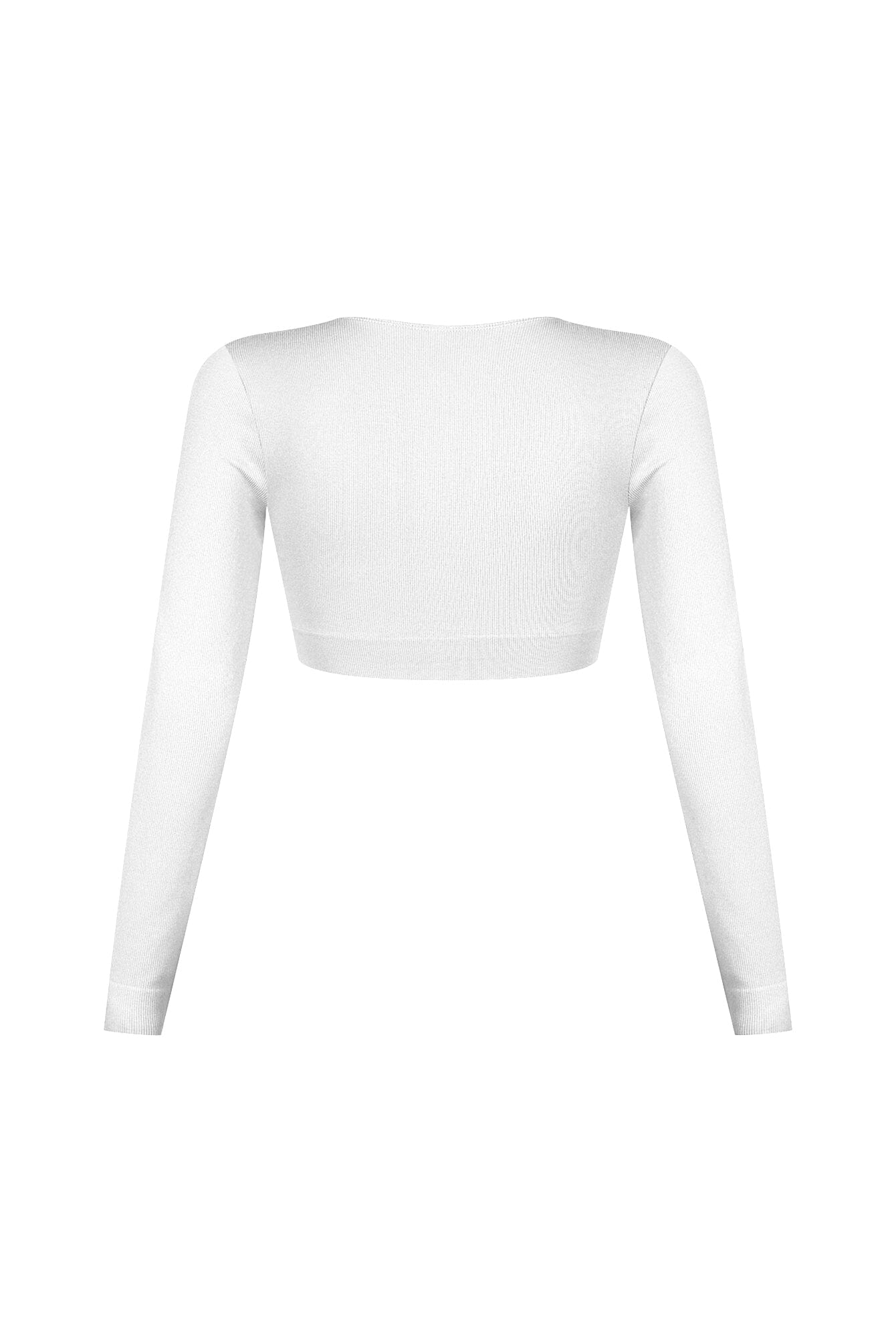 Clean V Neck Long Sleeve Top