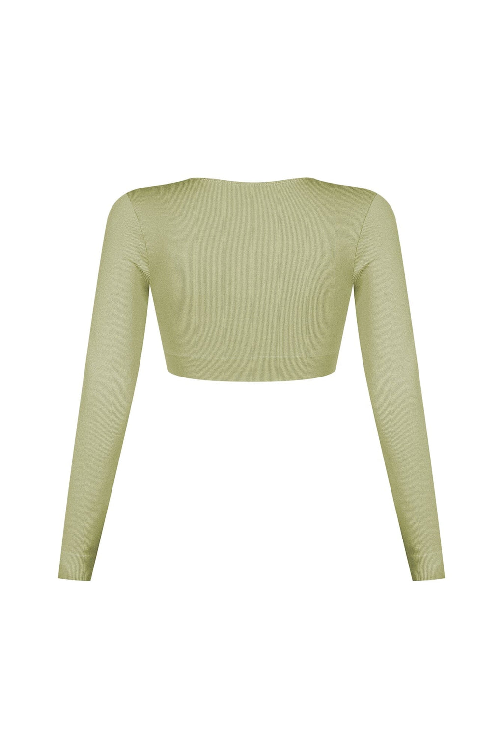 Clean V Neck Long Sleeve Top