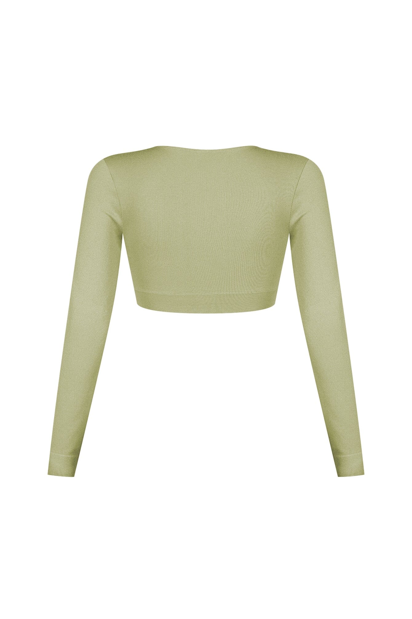 Clean V Neck Long Sleeve Top