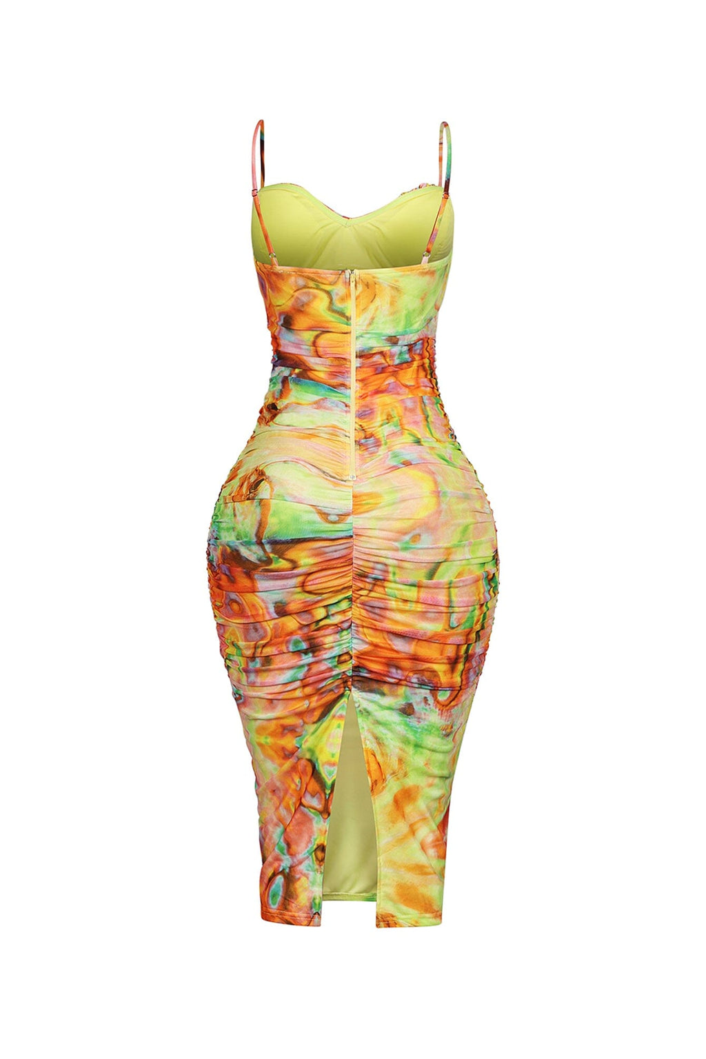 Sherbelly Mesh Print Midi Dress