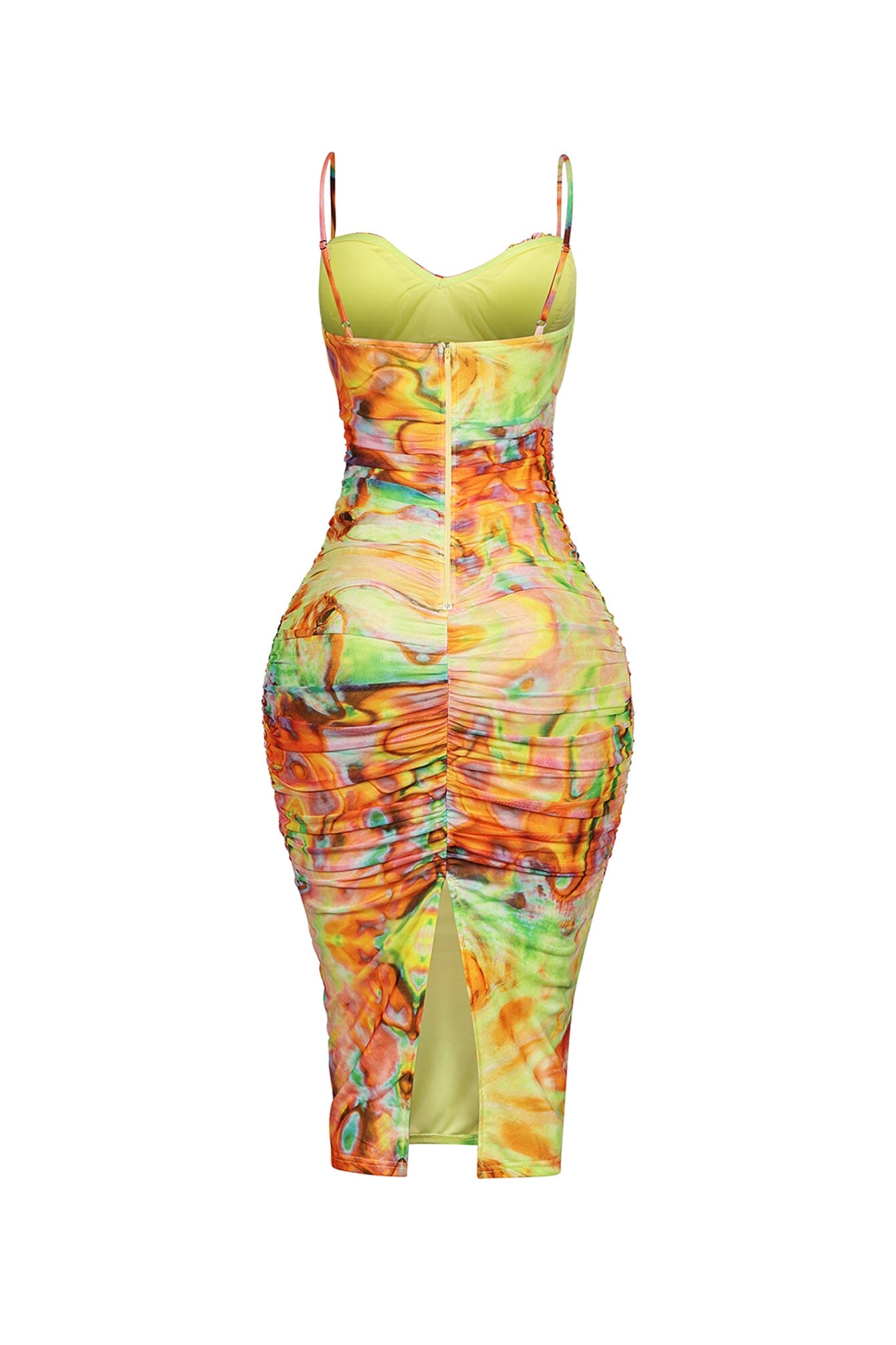 Sherbelly Mesh Print Midi Dress