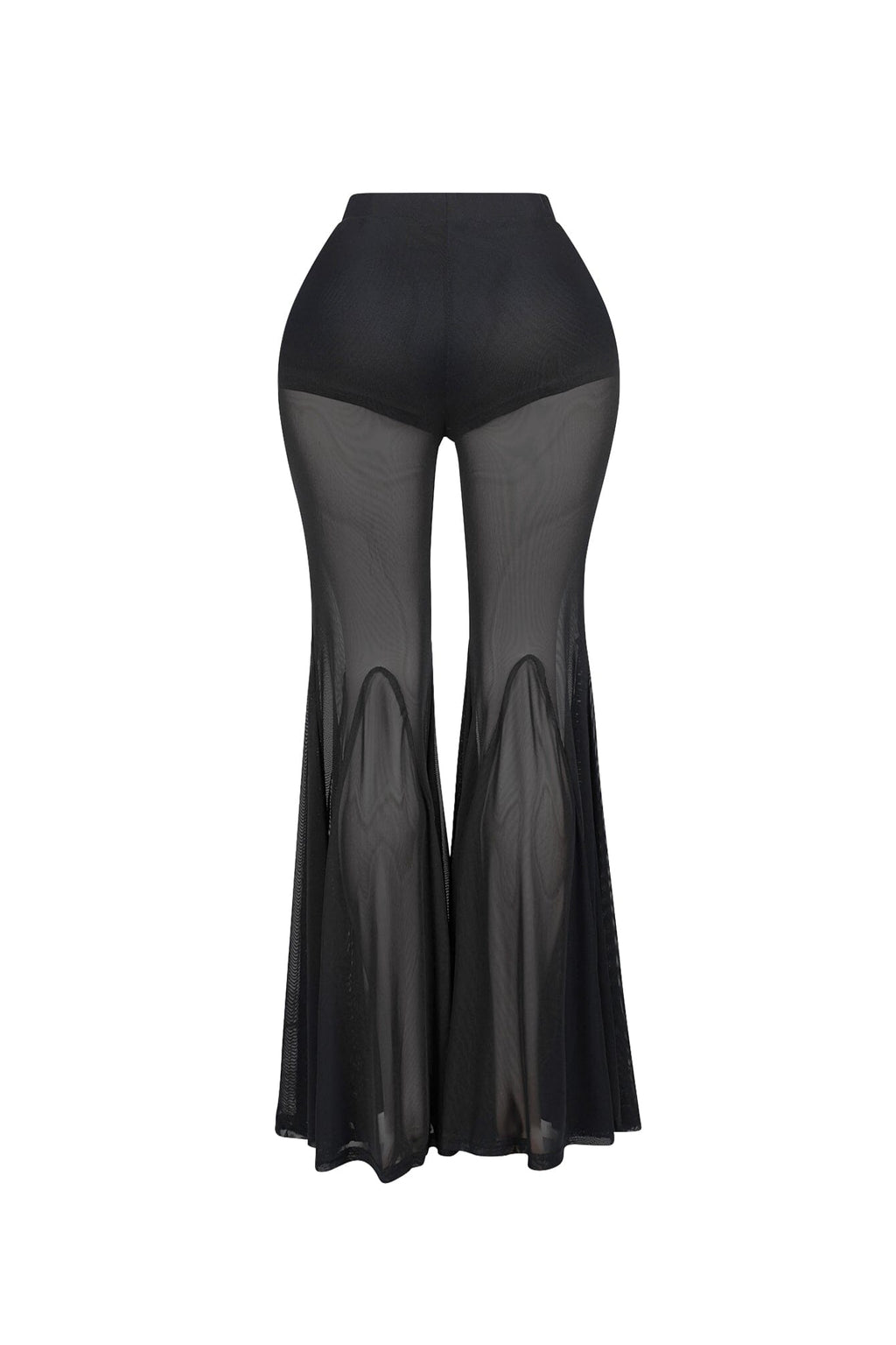 Aero Split Mesh Flared Pants