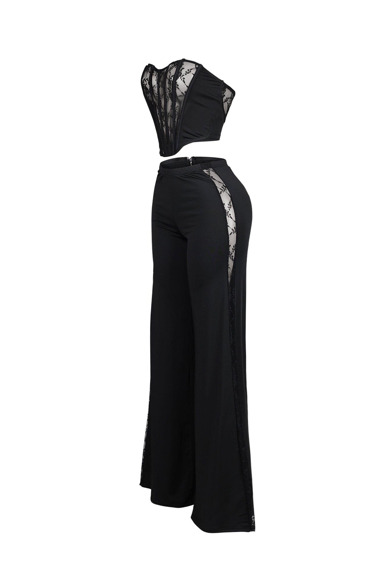 Cirelle Lace Corset Top & Pants SET