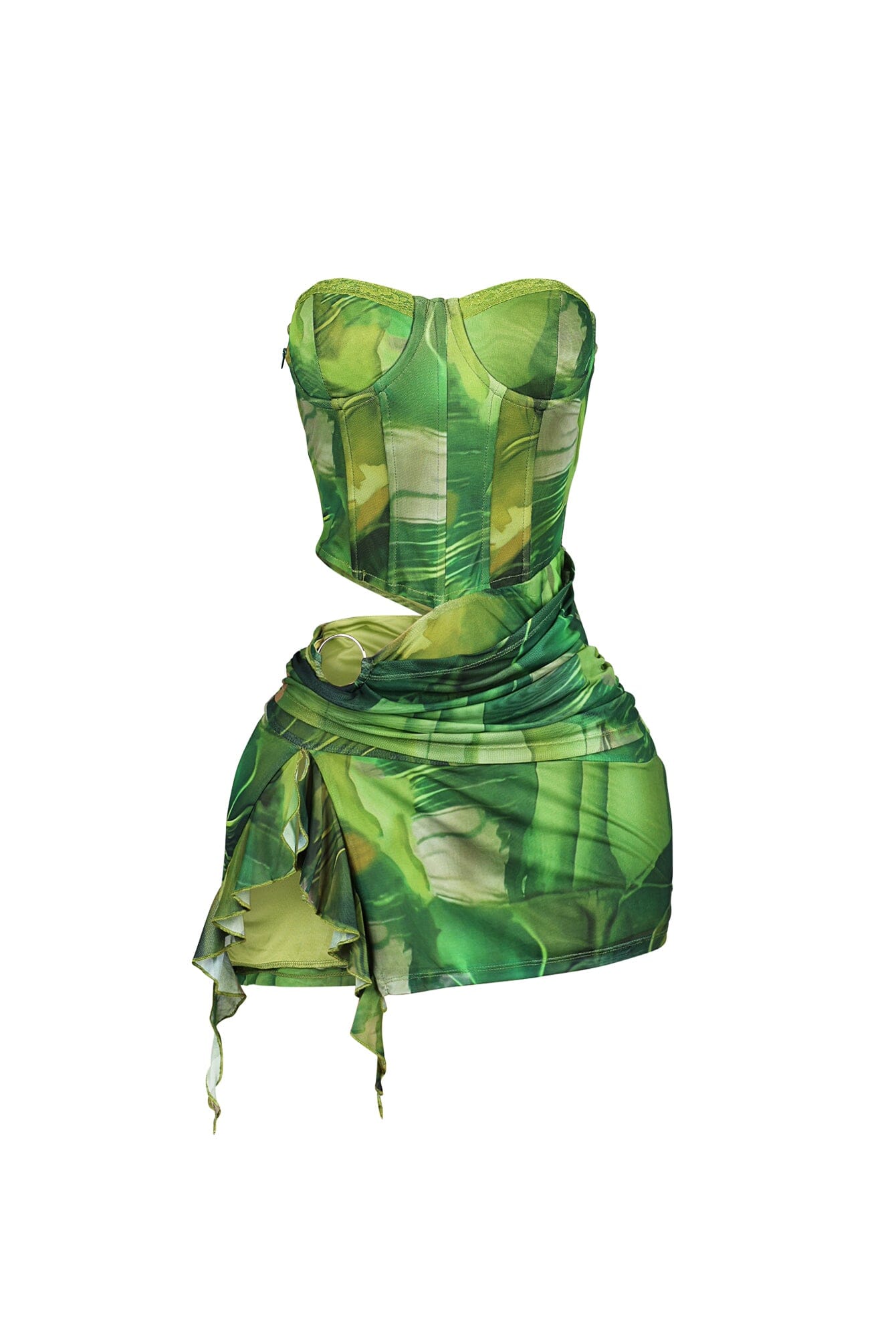 Bellatrix Cutout Bustier Tube Mini Dress