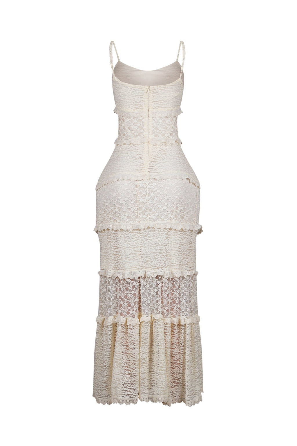 Morning Oath Flowy Lace Maxi Dress