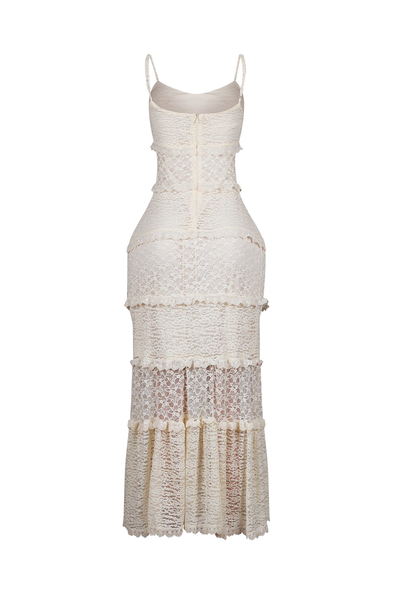 Morning Oath Flowy Lace Maxi Dress