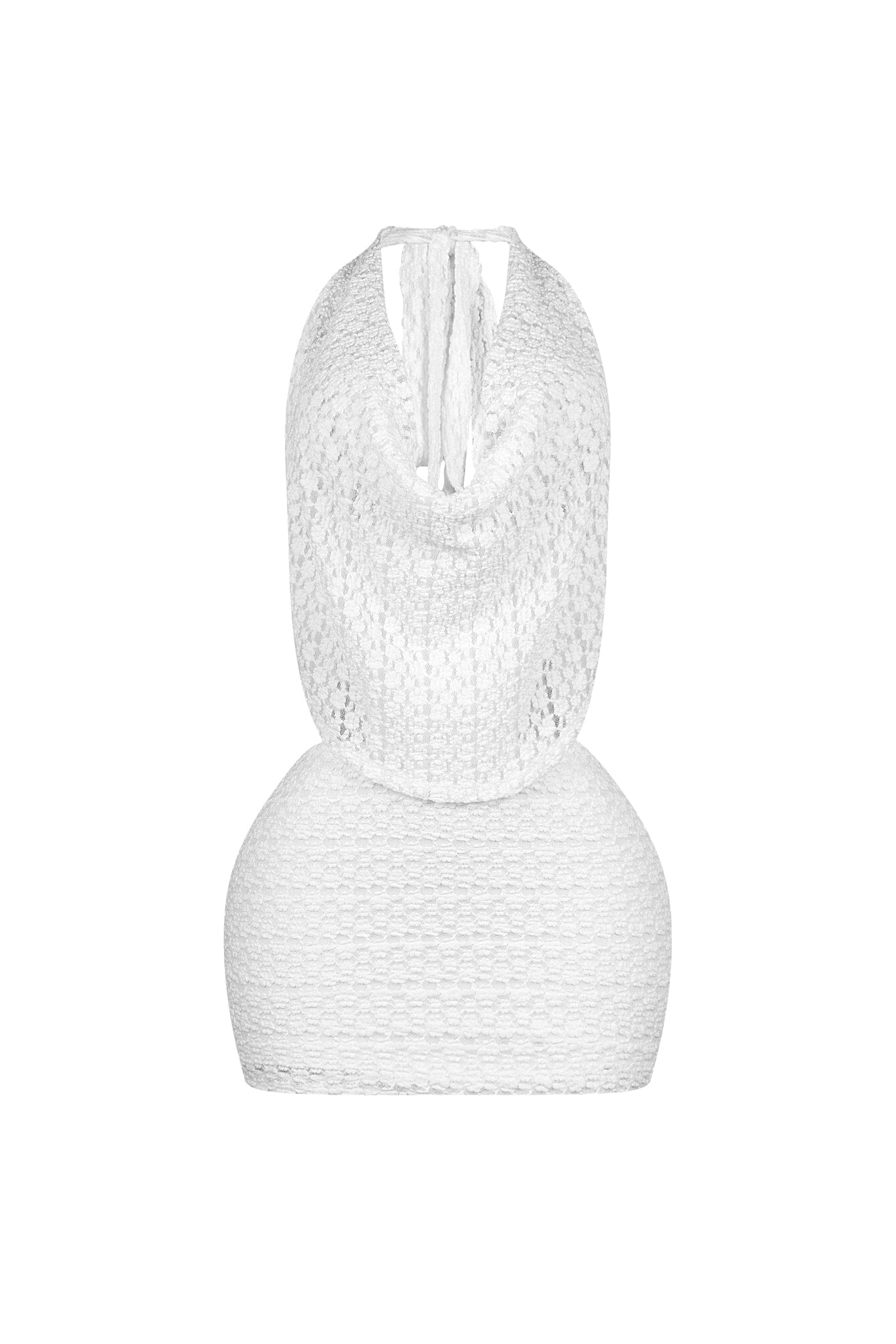 Luxe Yet Playful Micro Halter Dress