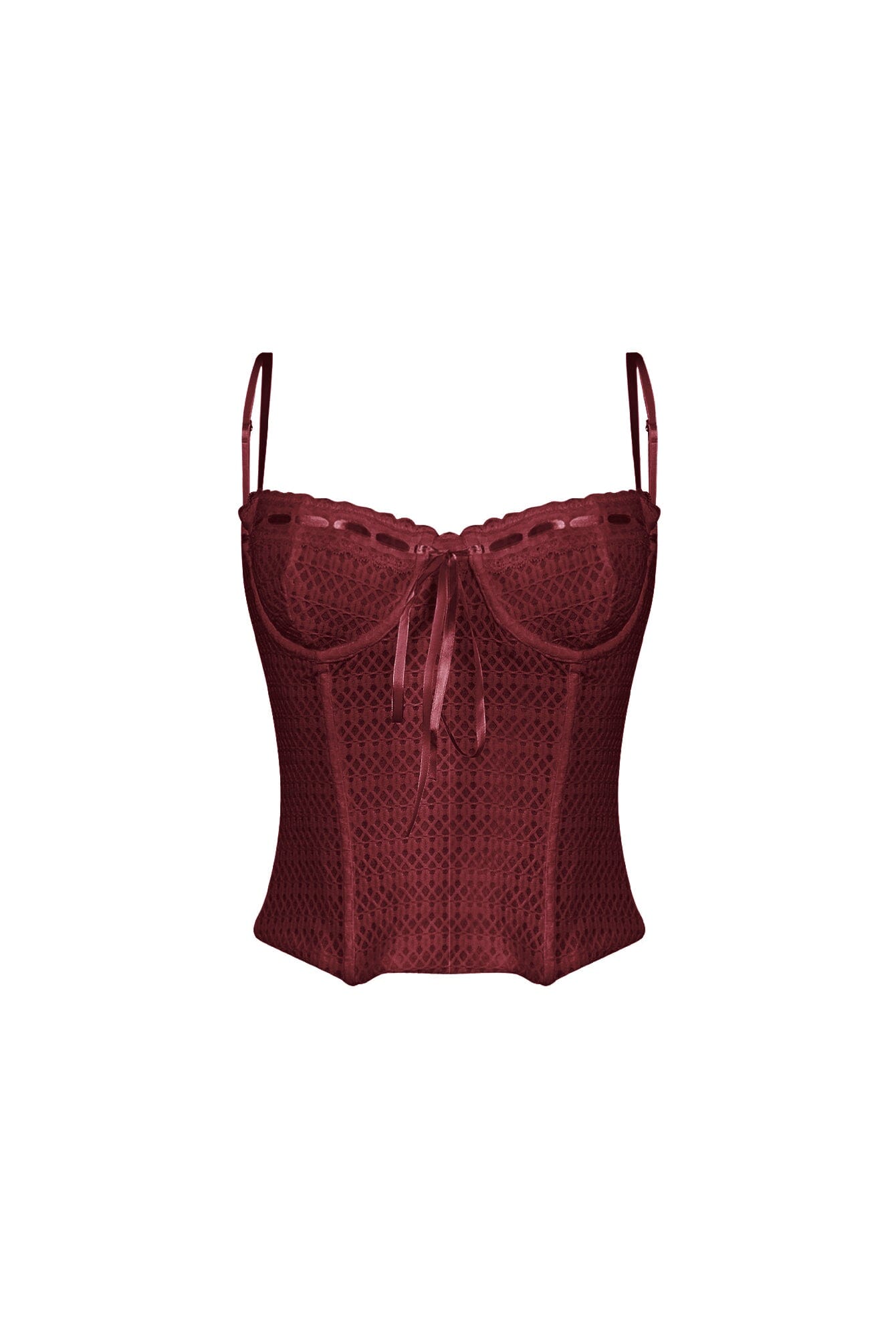 Ribbonelle Lace Bustier Top