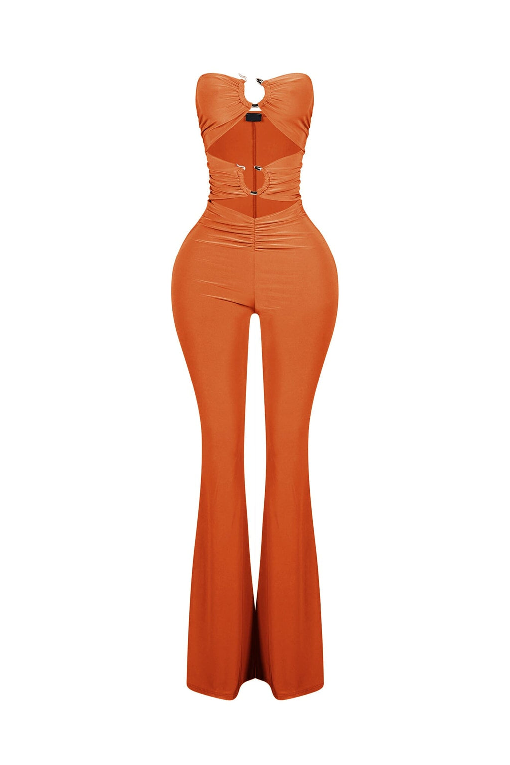 Viper Edge Cutout Snake Trim Jumpsuit