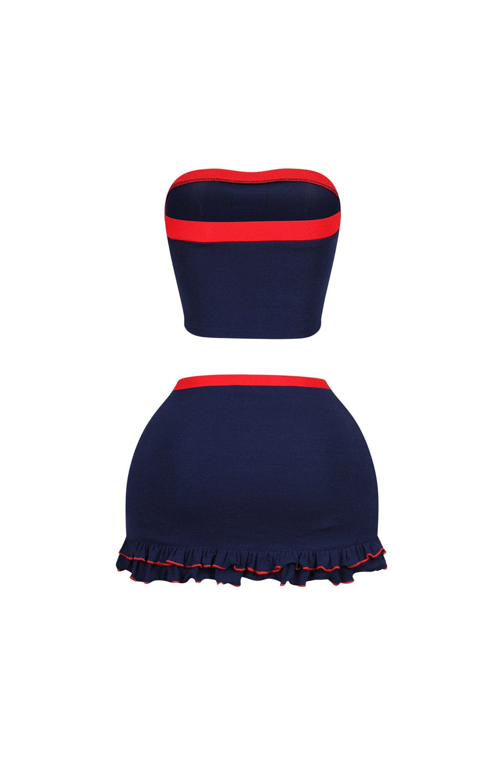 Firework Babe USA Flag Tube Top & Skirt SET