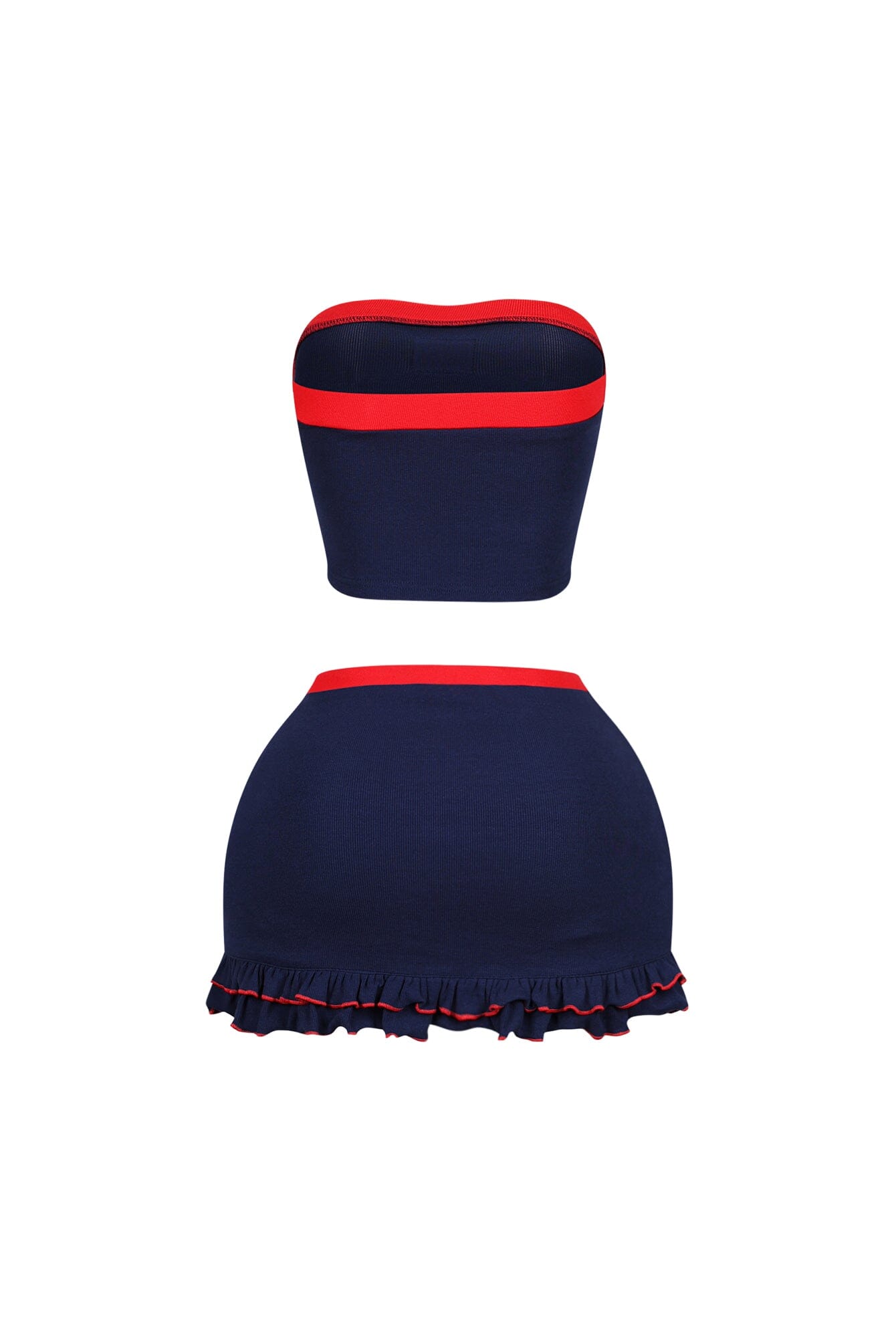 Firework Babe USA Flag Tube Top & Skirt SET