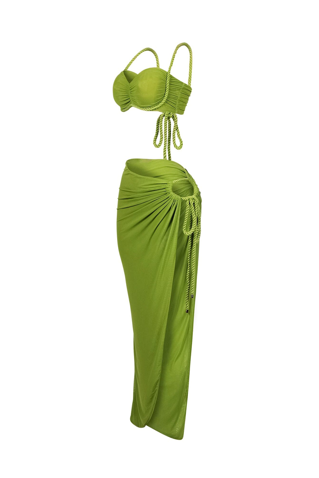 Maloo Mesh Rope Top & Skirt SET