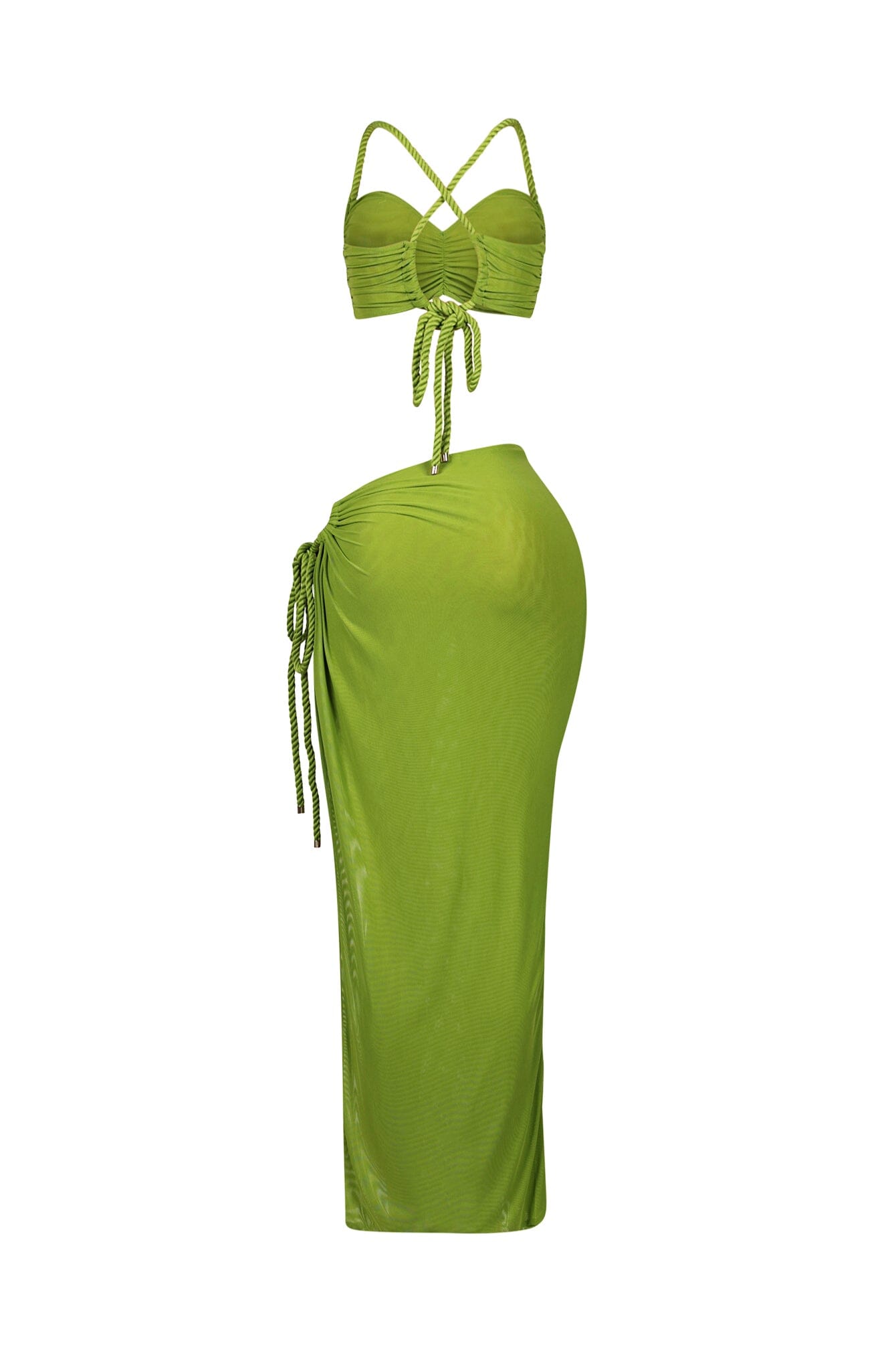 Maloo Mesh Rope Top & Skirt SET