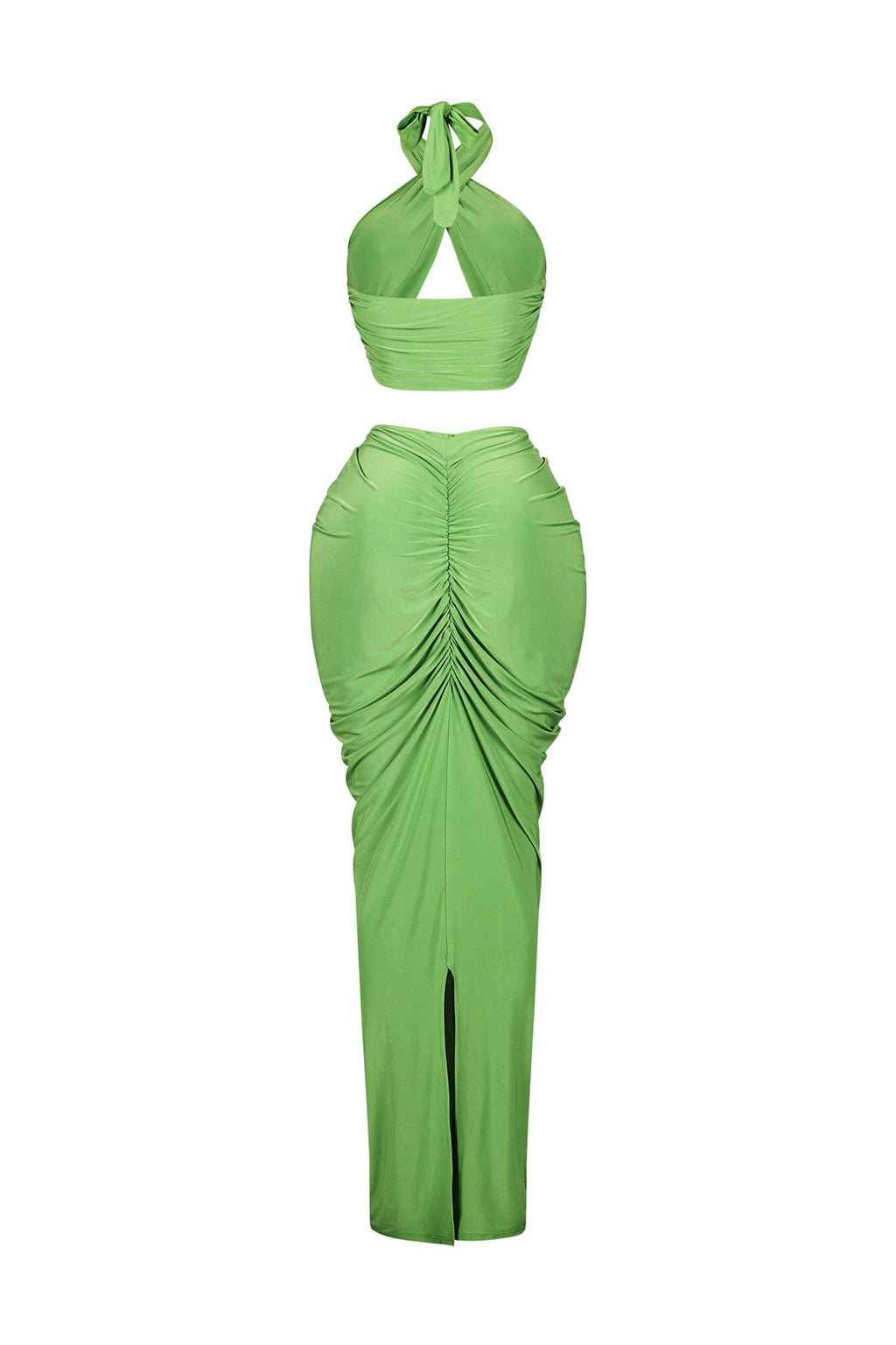 Glimma Halter Neck Top & Skirt SET