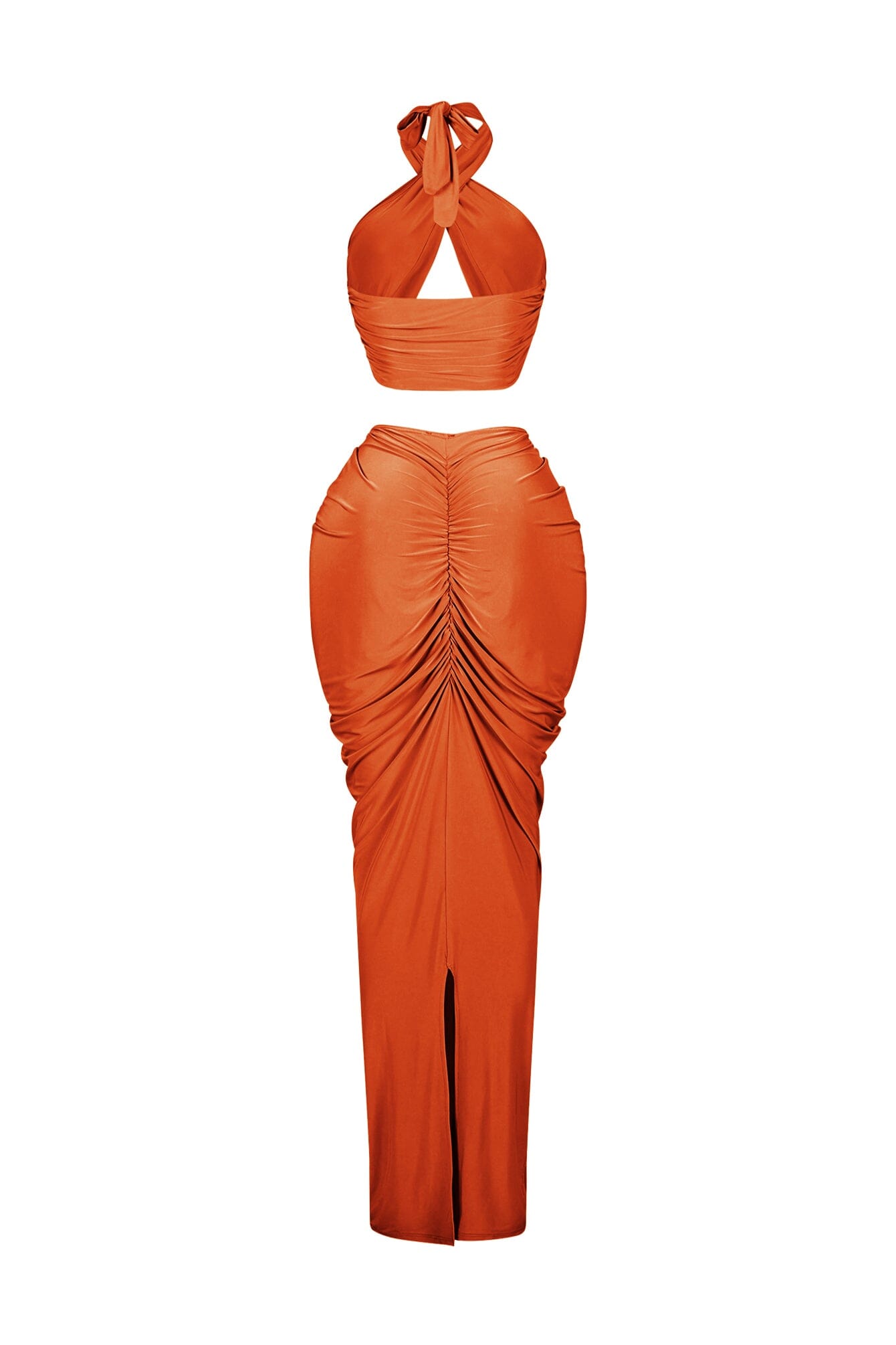 Glimma Halter Neck Top & Skirt SET