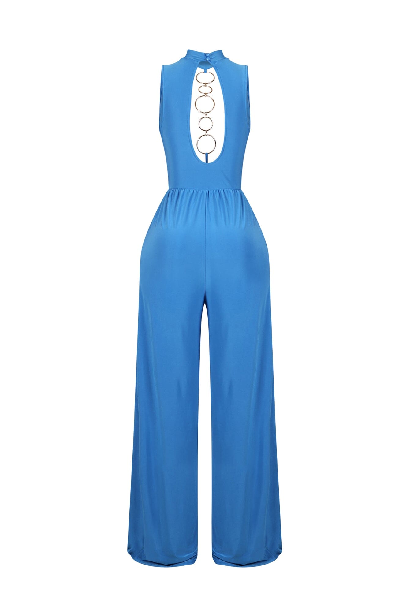 Circle Accent Wide Leg Jumpsuit