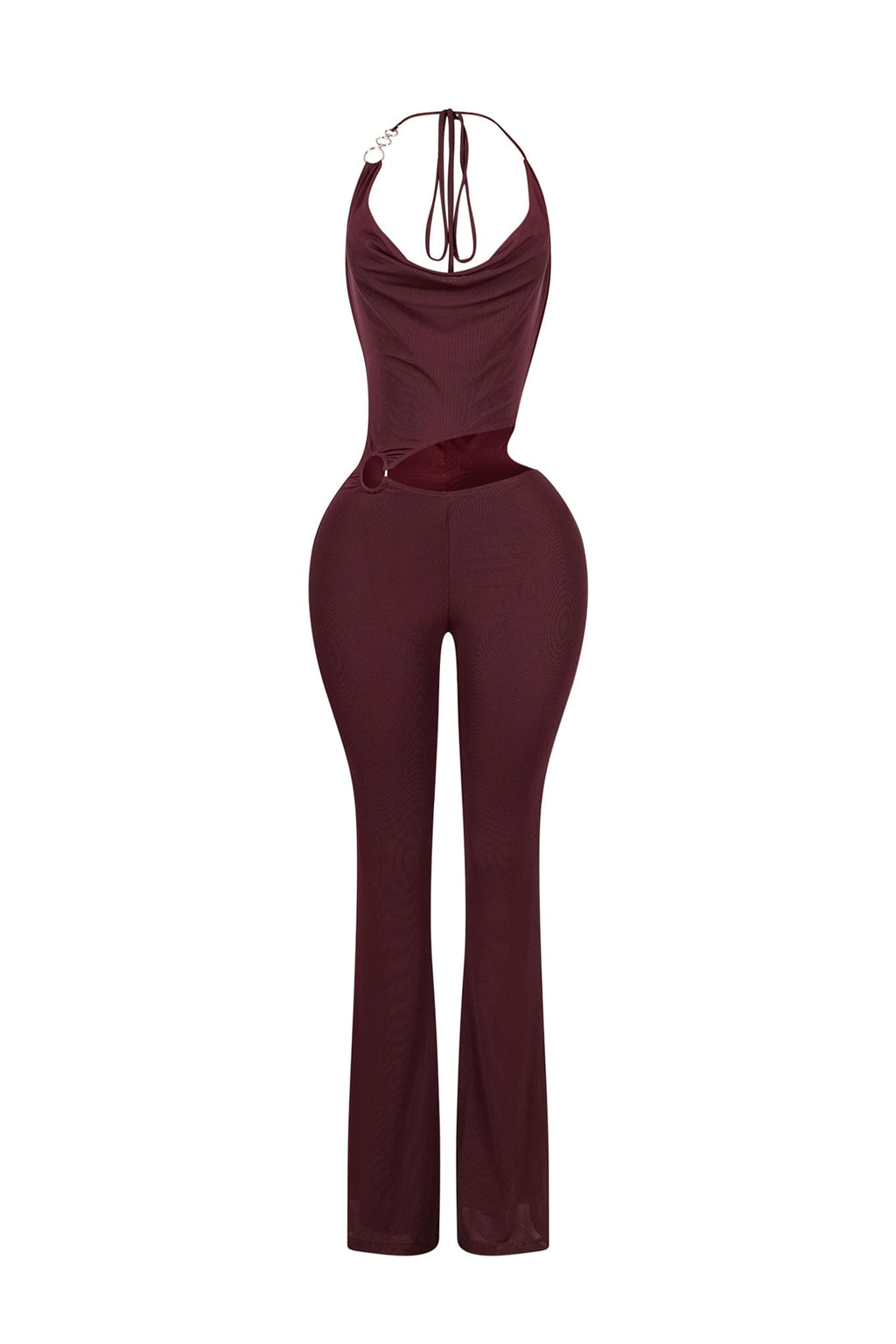 Shiva O Ring Cut Out Detail Jumpsuit