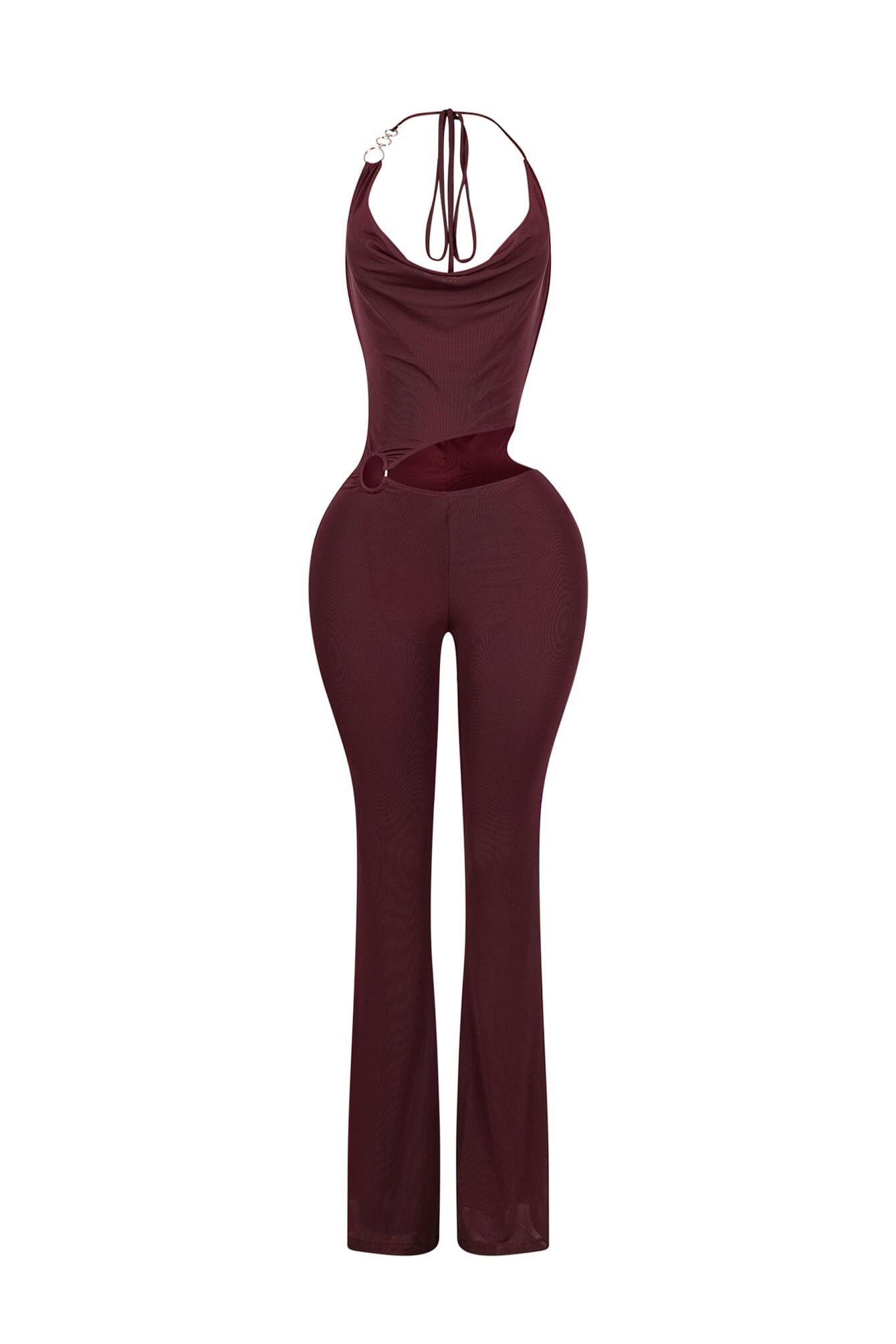 Shiva O Ring Cut Out Detail Jumpsuit