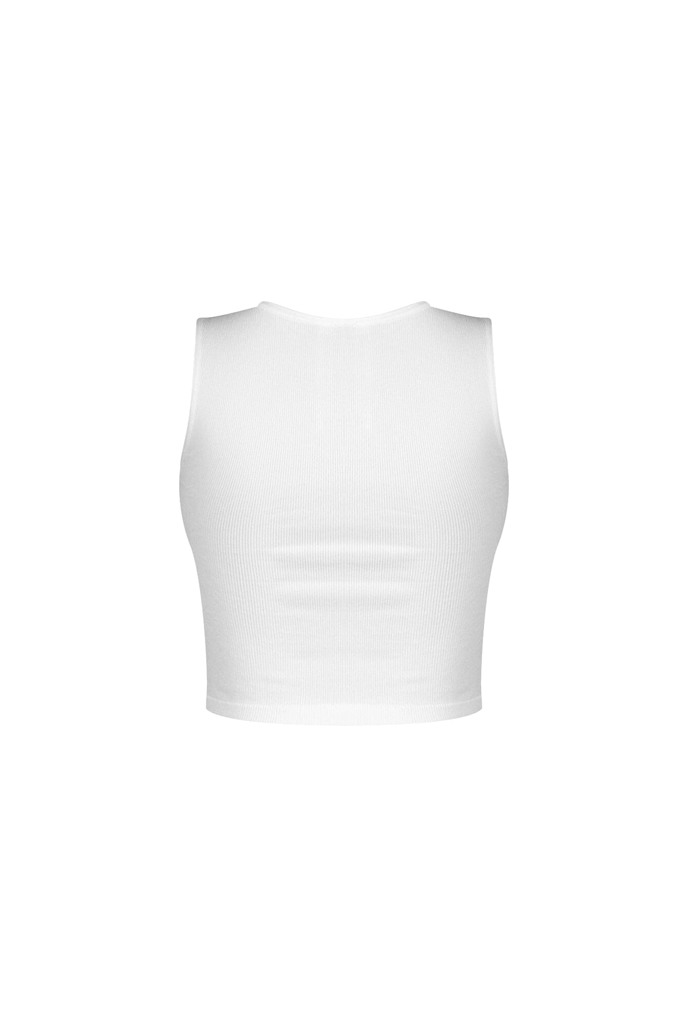 Slimbase Ribbed Slit Tank Top