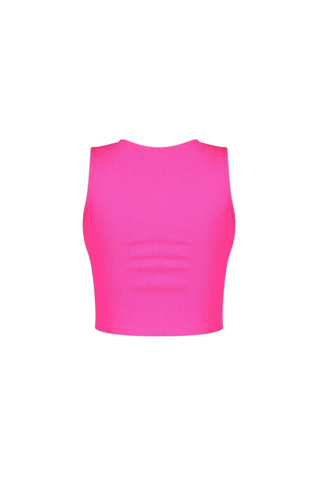 Slimbase Ribbed Slit Tank Top