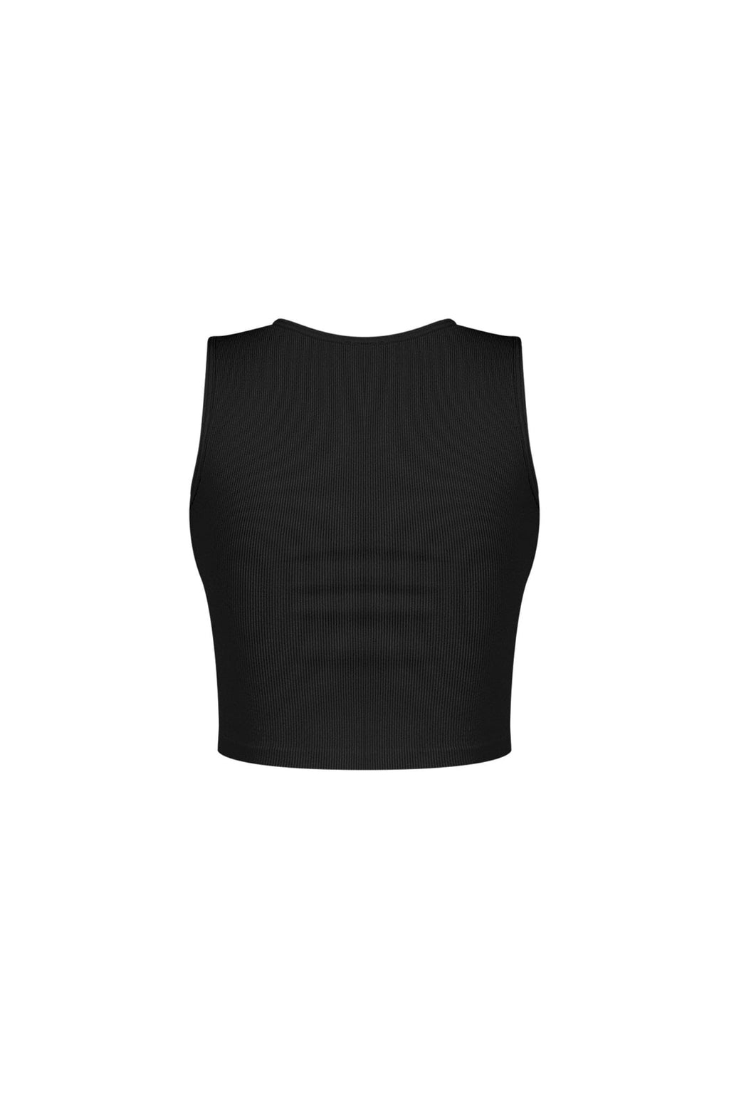 Slimbase Ribbed Slit Tank Top