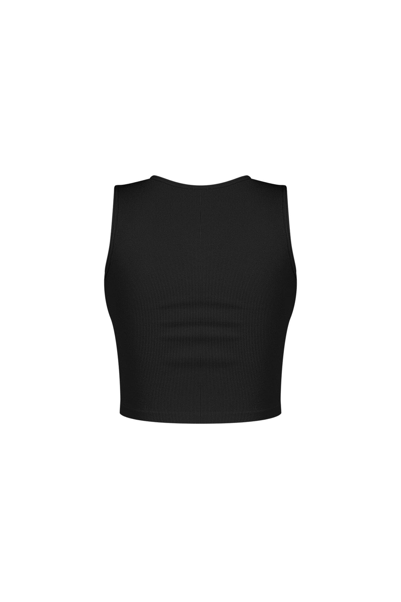 Slimbase Ribbed Slit Tank Top