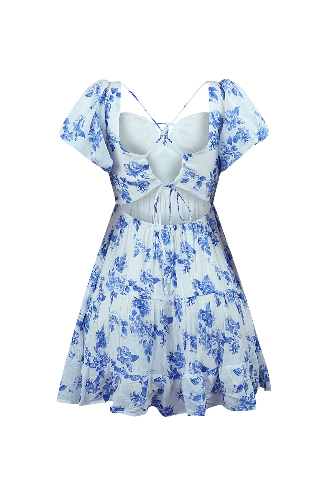 Cherish Me Floral Ruffle Mini Dress