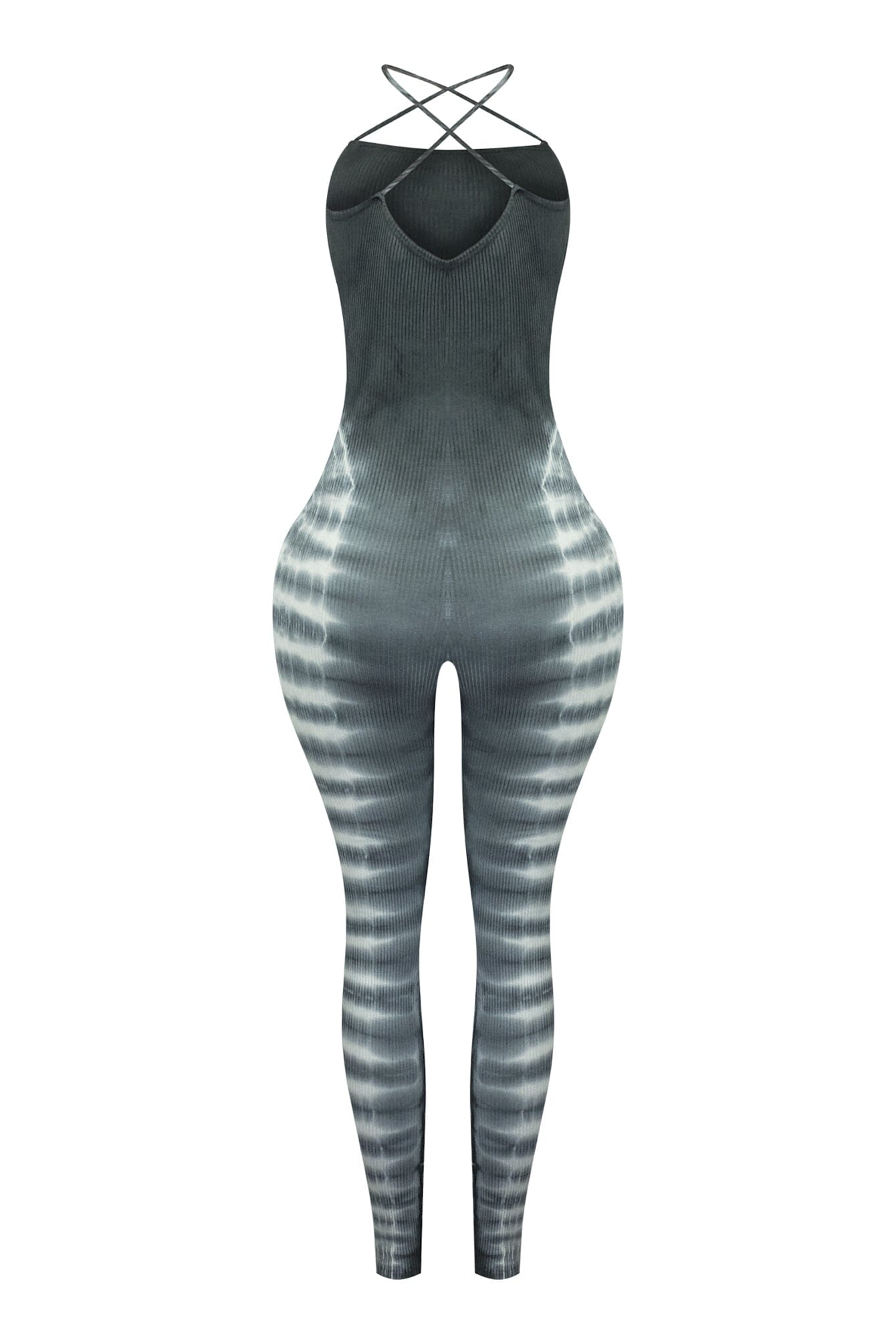 Please Me Tie Dye Tank Jumpsuit