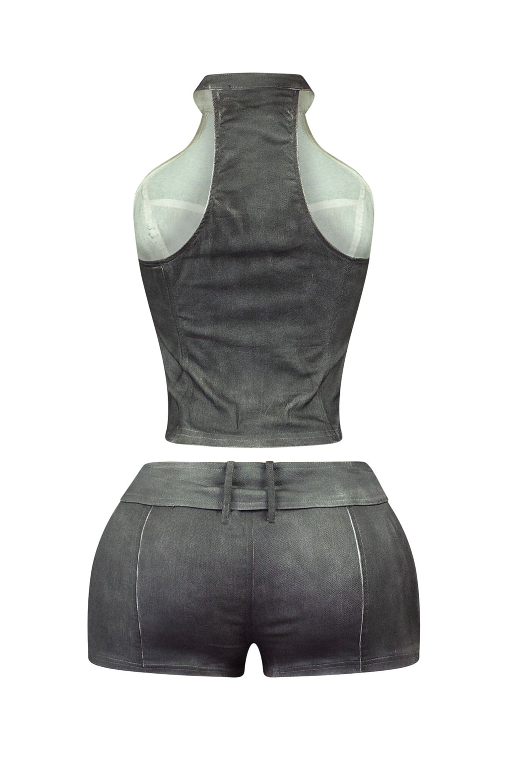 Way 2 Hot Zip Up Top & Shorts SET