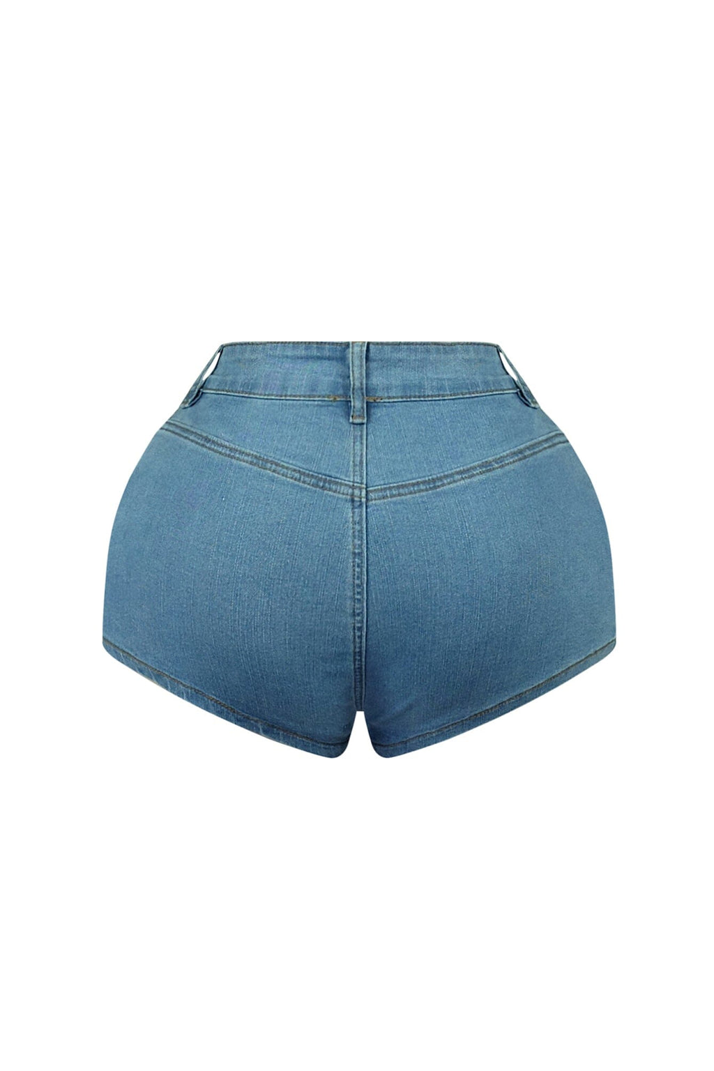 Stella Detachable Wrap Denim Skort