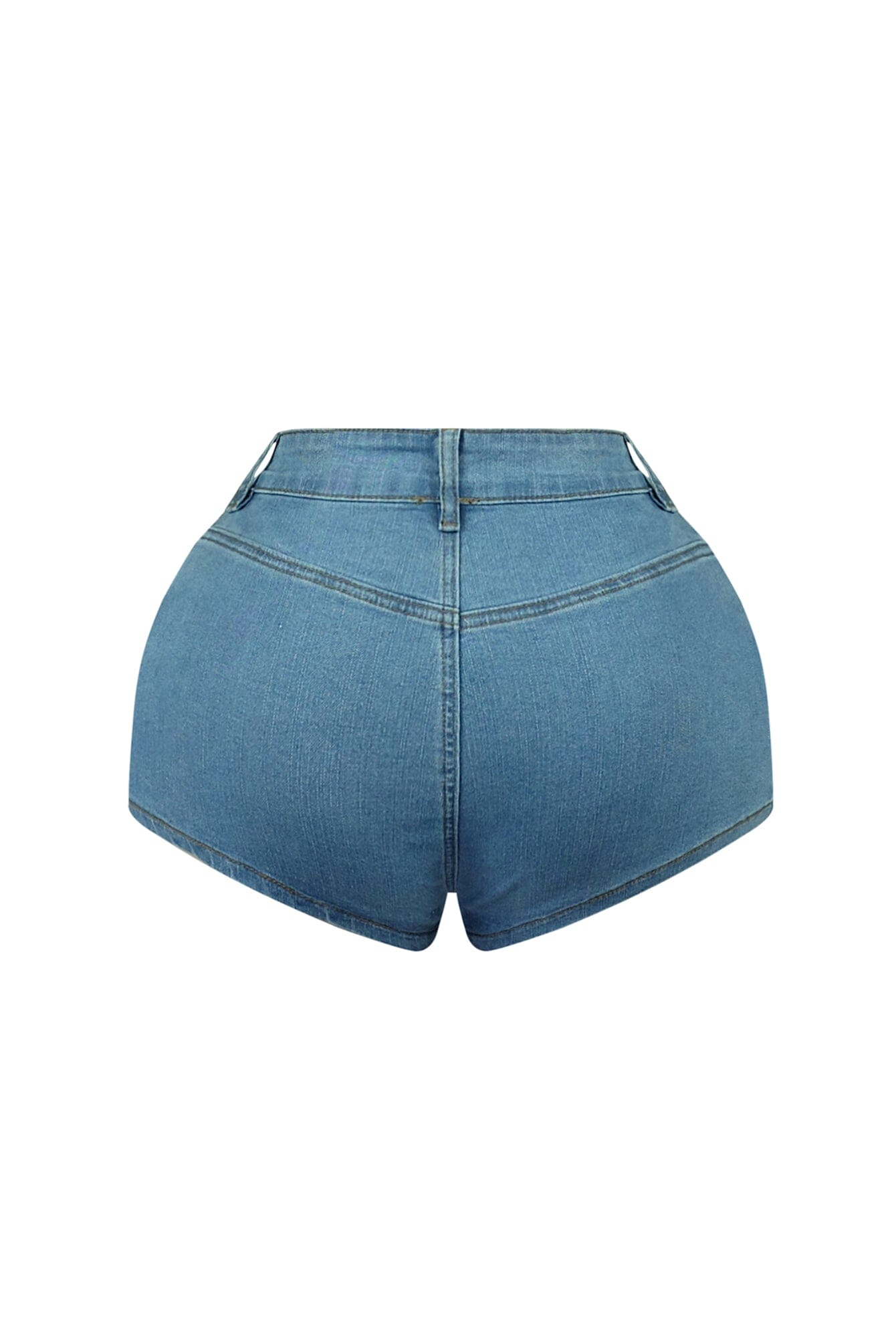 Stella Detachable Wrap Denim Skort
