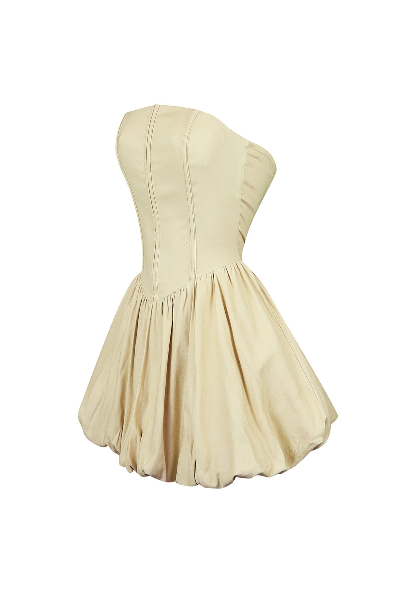 Strong Love Strapless Bubble Mini Dress