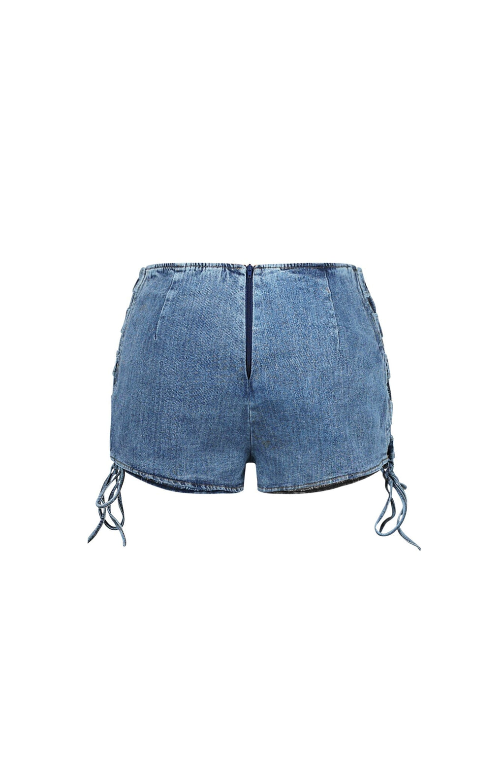 Vivienne Denim Lace Up Shorts