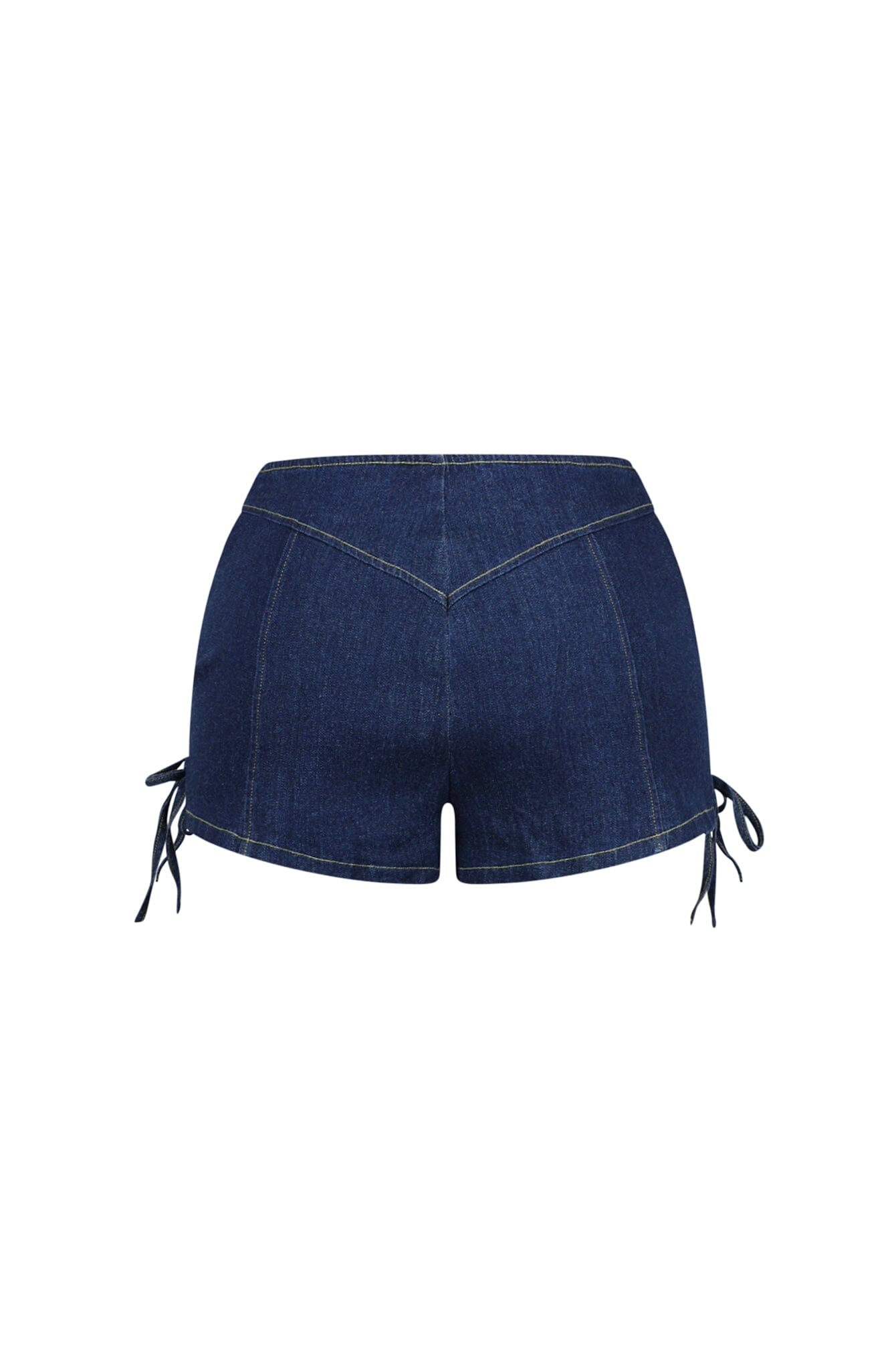 Sidekick Lace Up Denim Shorts