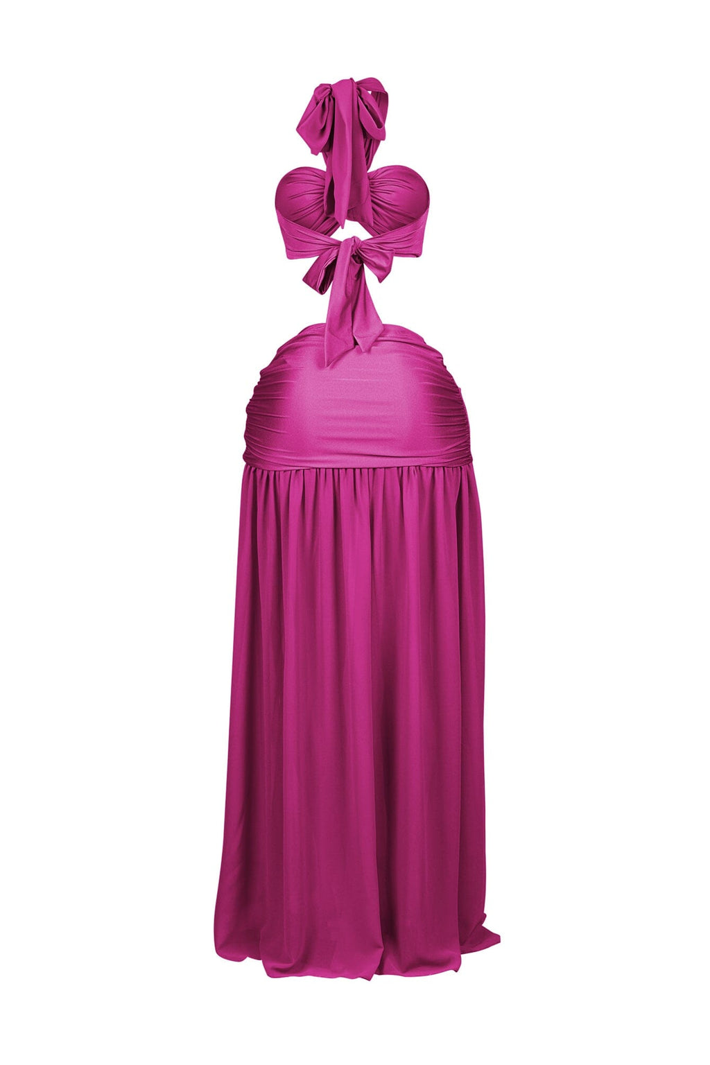 Lunara Slinky Halter Top & Skirt SET