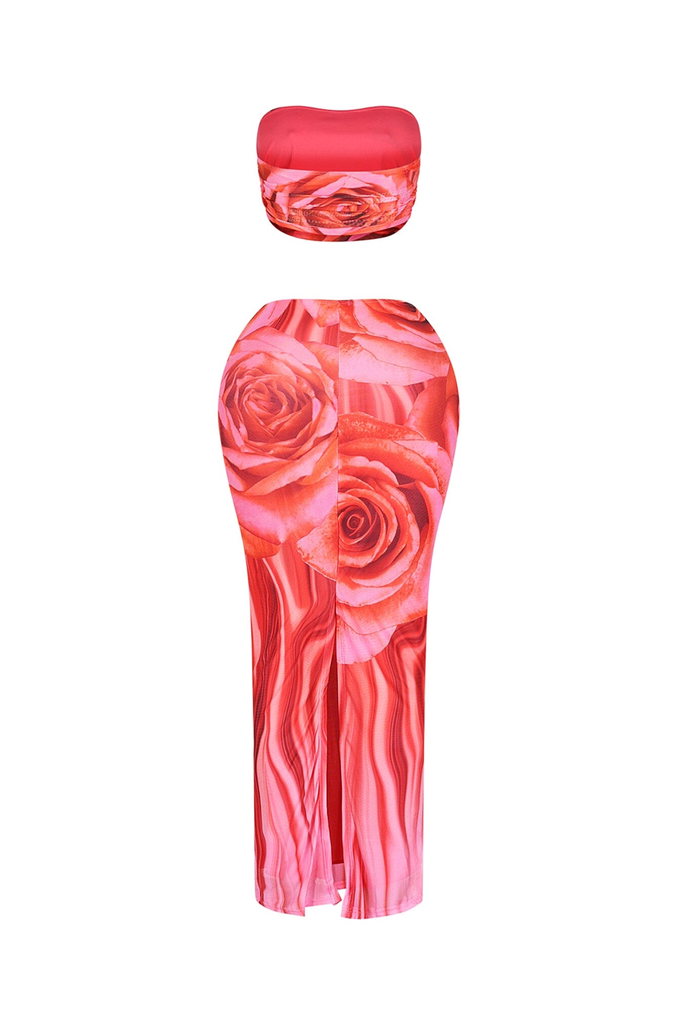 Dawnridge Mesh Tube Top & Skirt SET